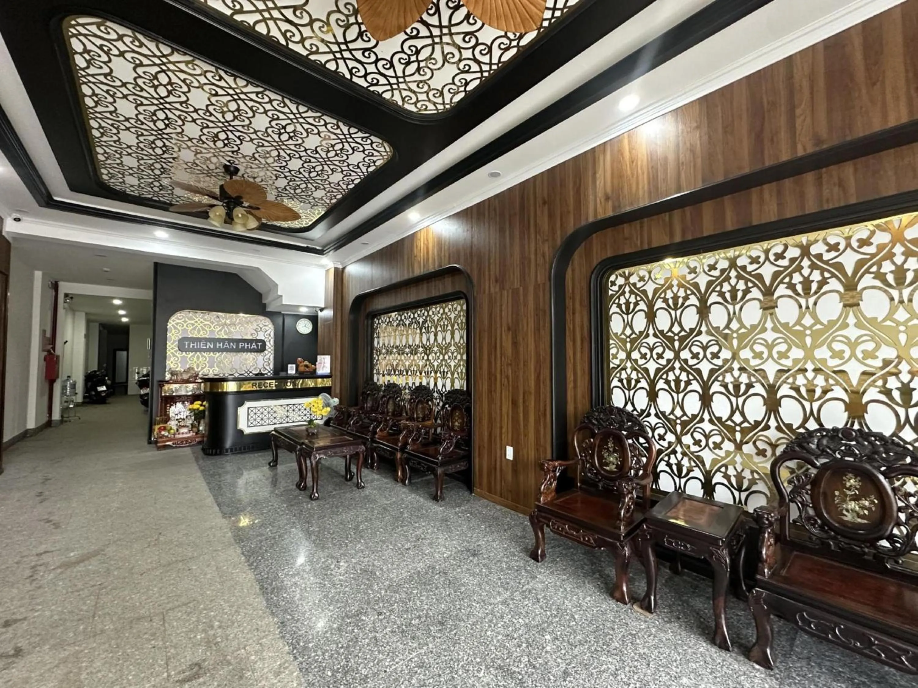 Lobby or reception in Thien Han Phat Hotel