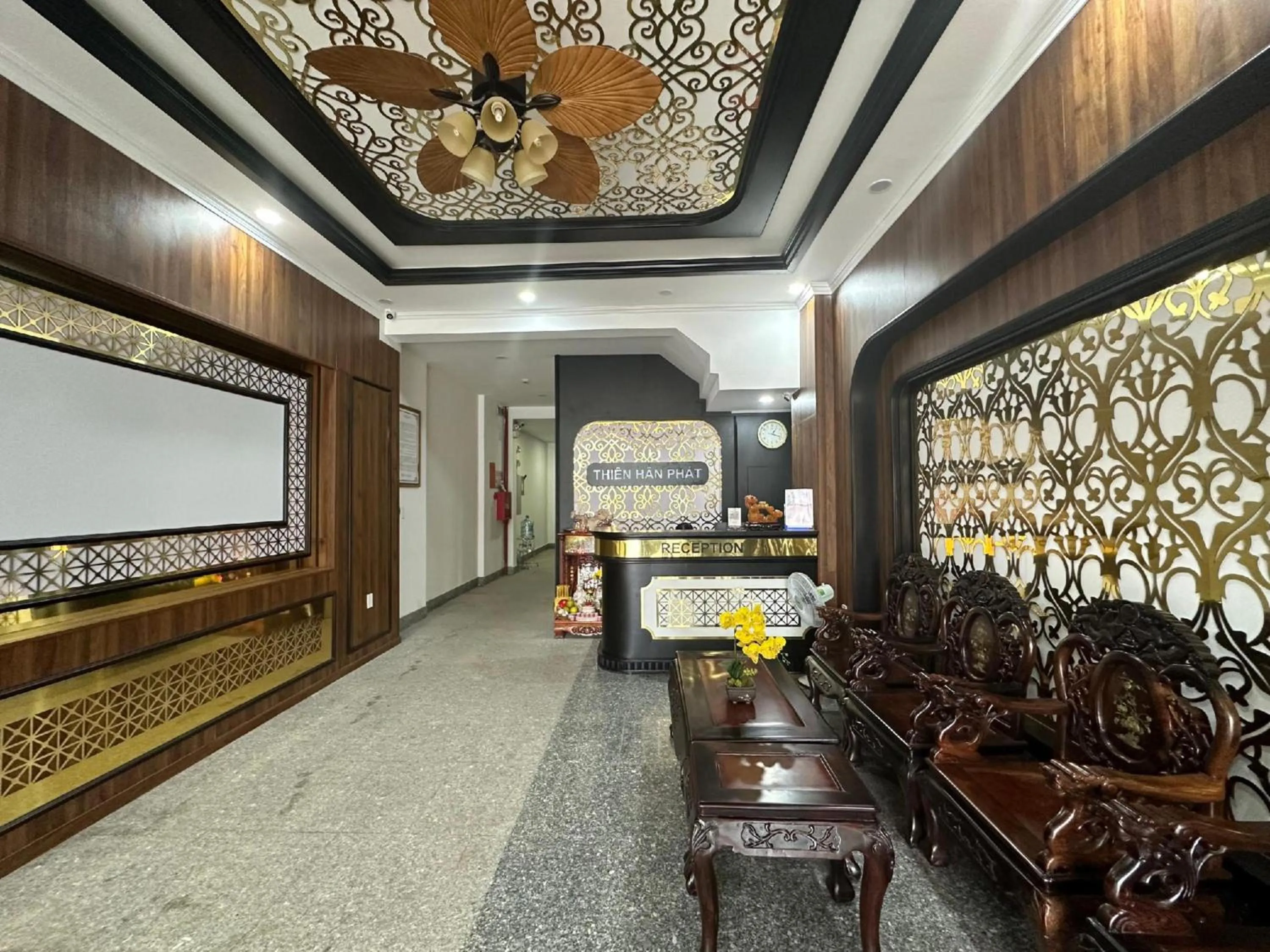 Lobby or reception in Thien Han Phat Hotel