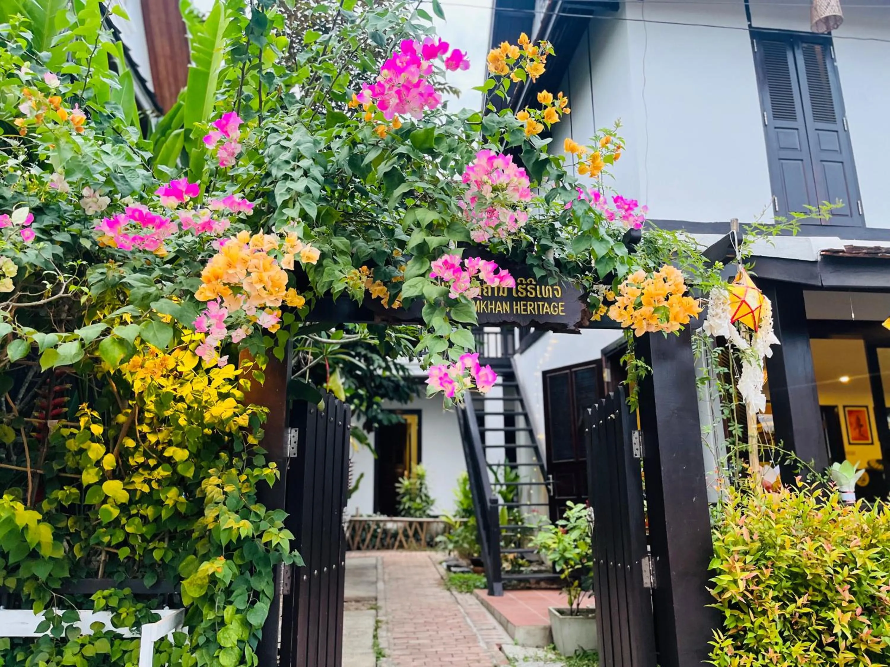 Property building in Villa Namkhan Heritage