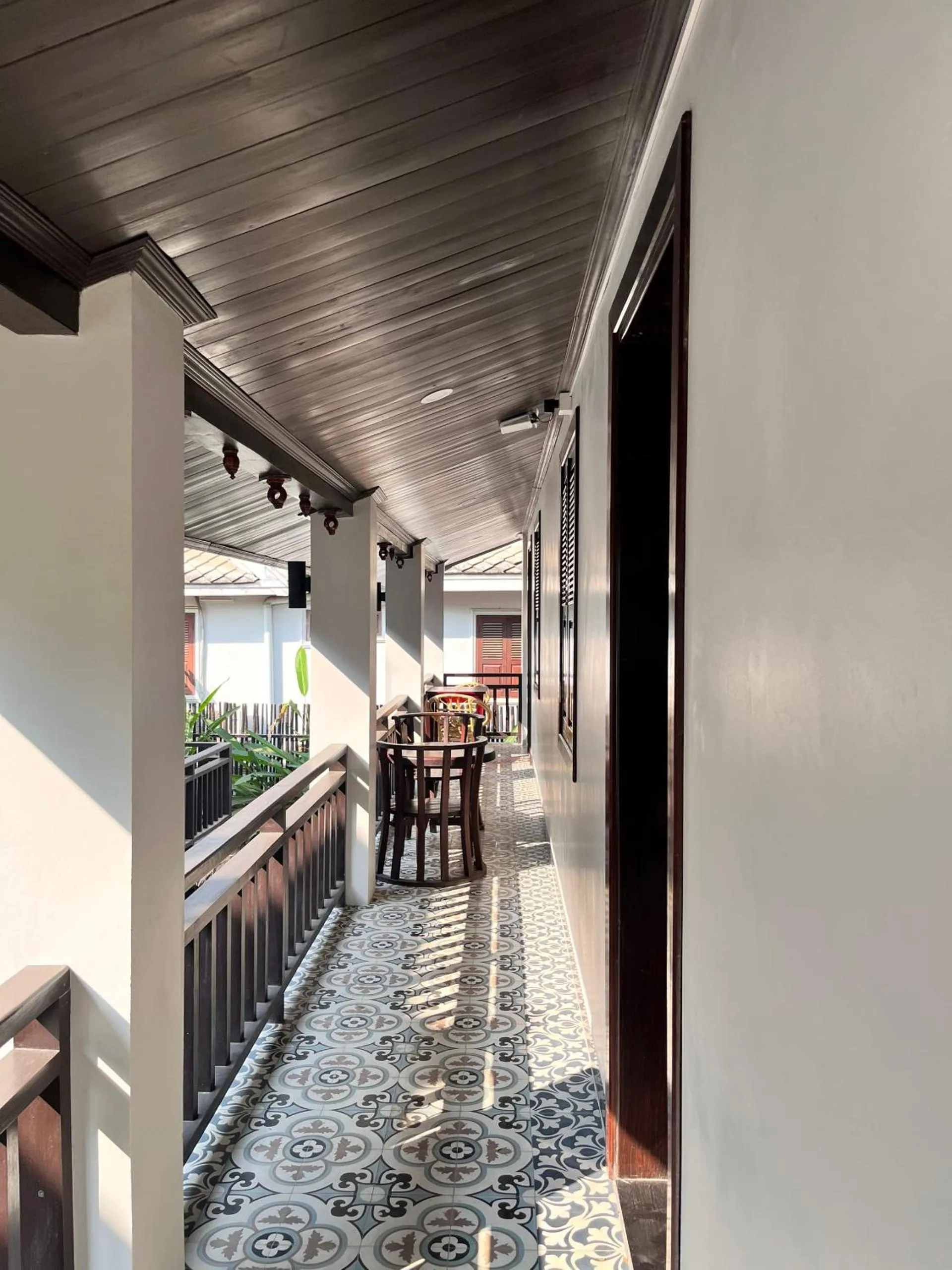 Balcony/Terrace in Villa Namkhan Heritage