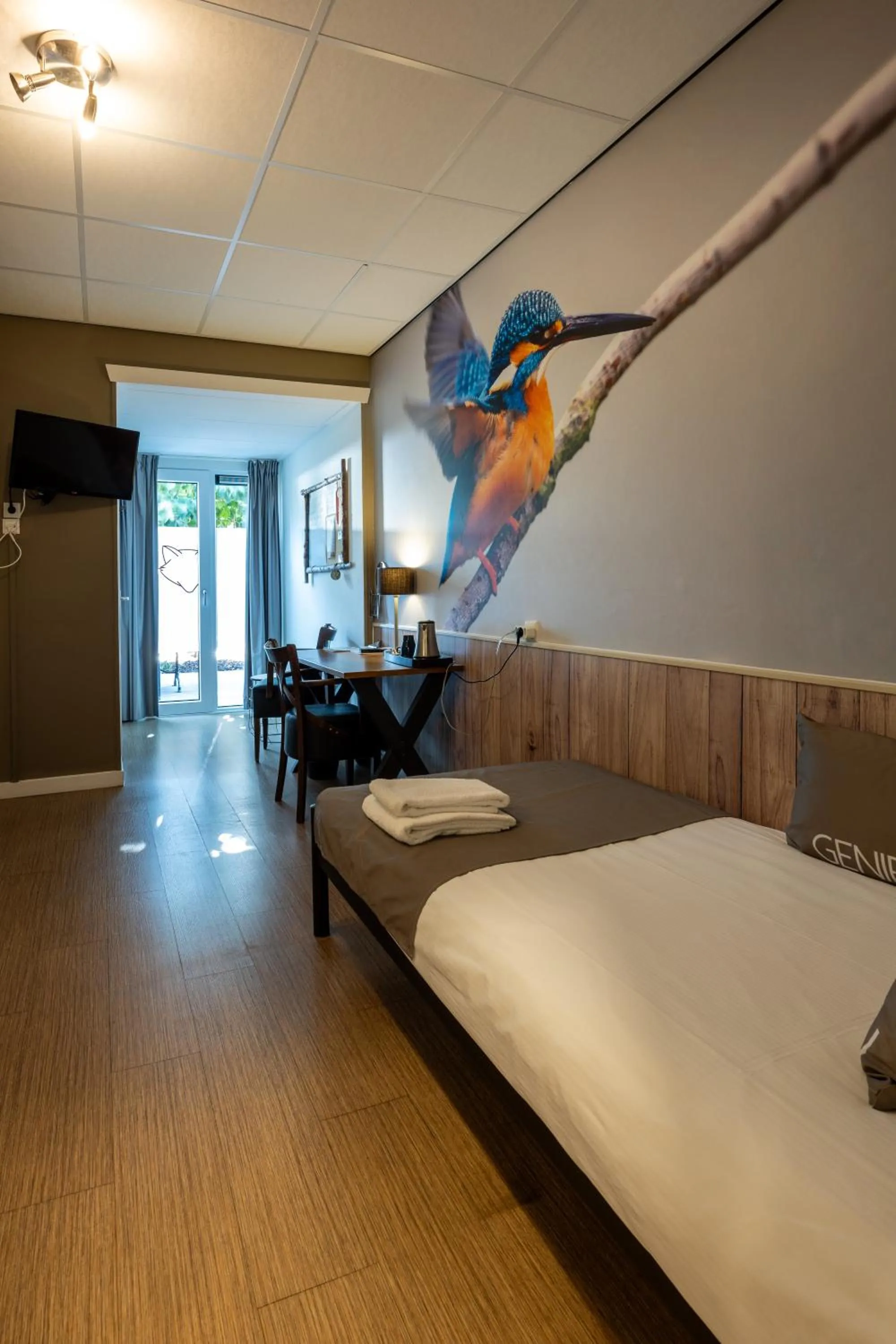 Bed in Hotel Restaurant 'de Vossenberg'