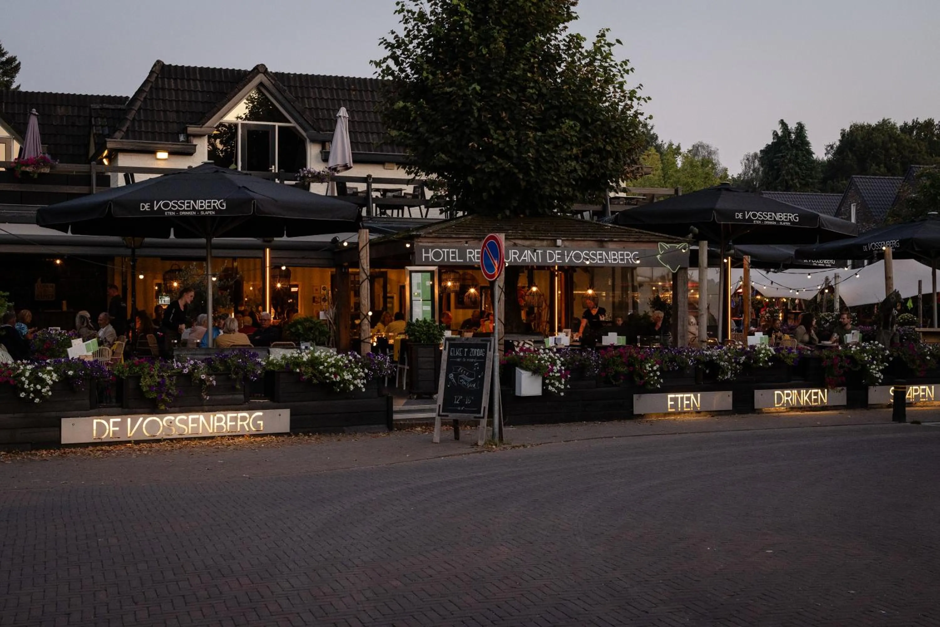 Property building in Hotel Restaurant 'de Vossenberg'