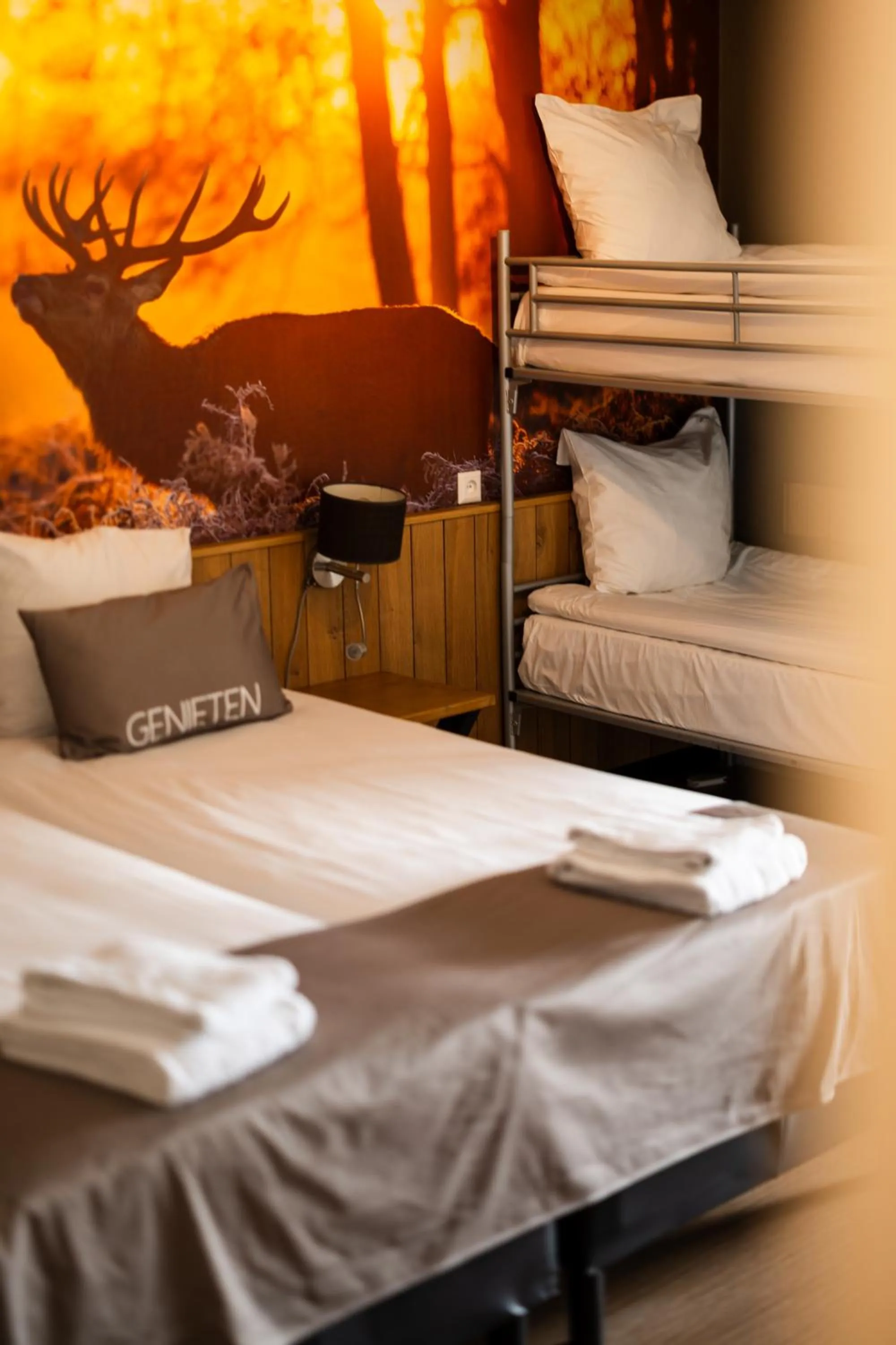 Bed in Hotel Restaurant 'de Vossenberg'