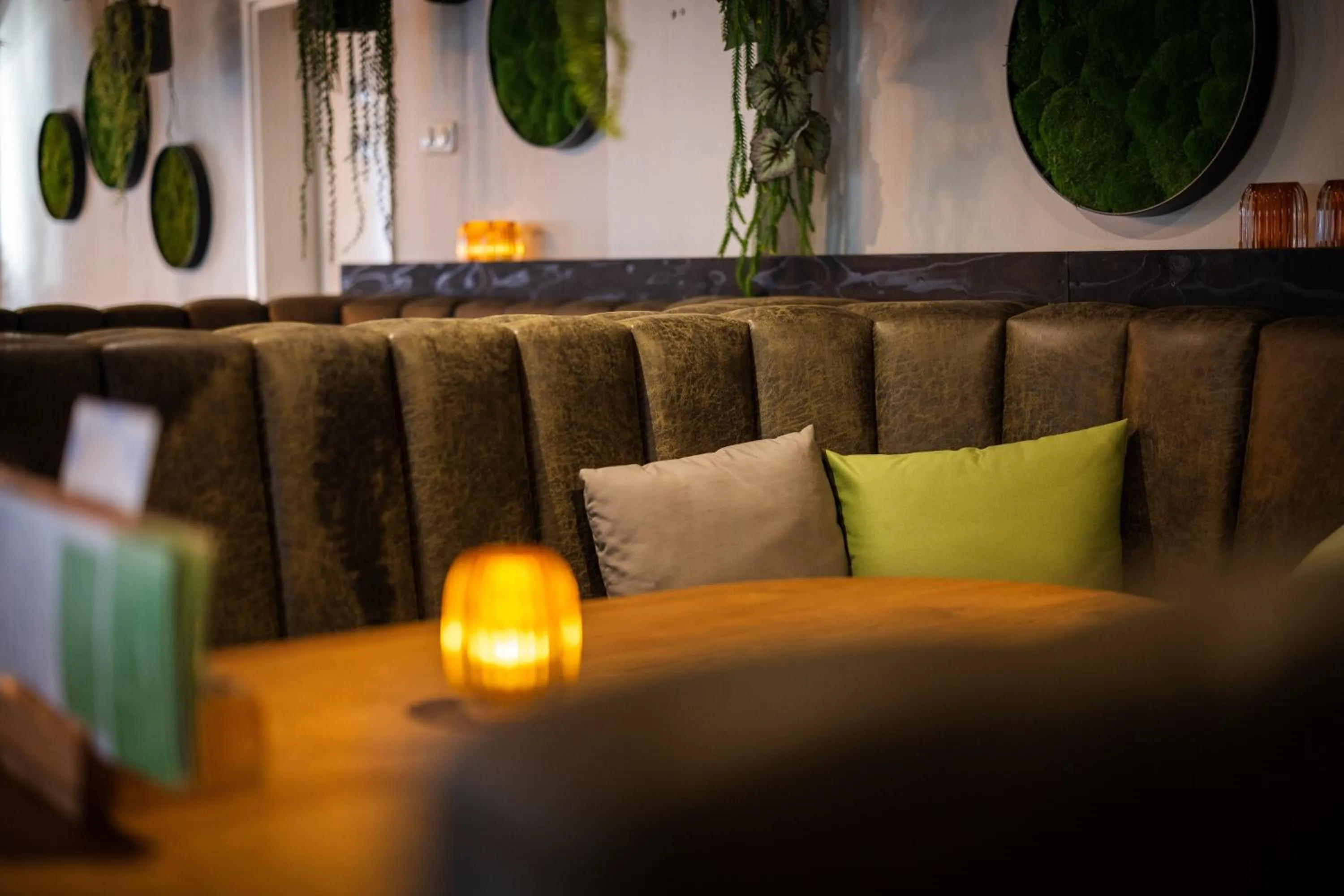 Seating area in Hotel Restaurant 'de Vossenberg'