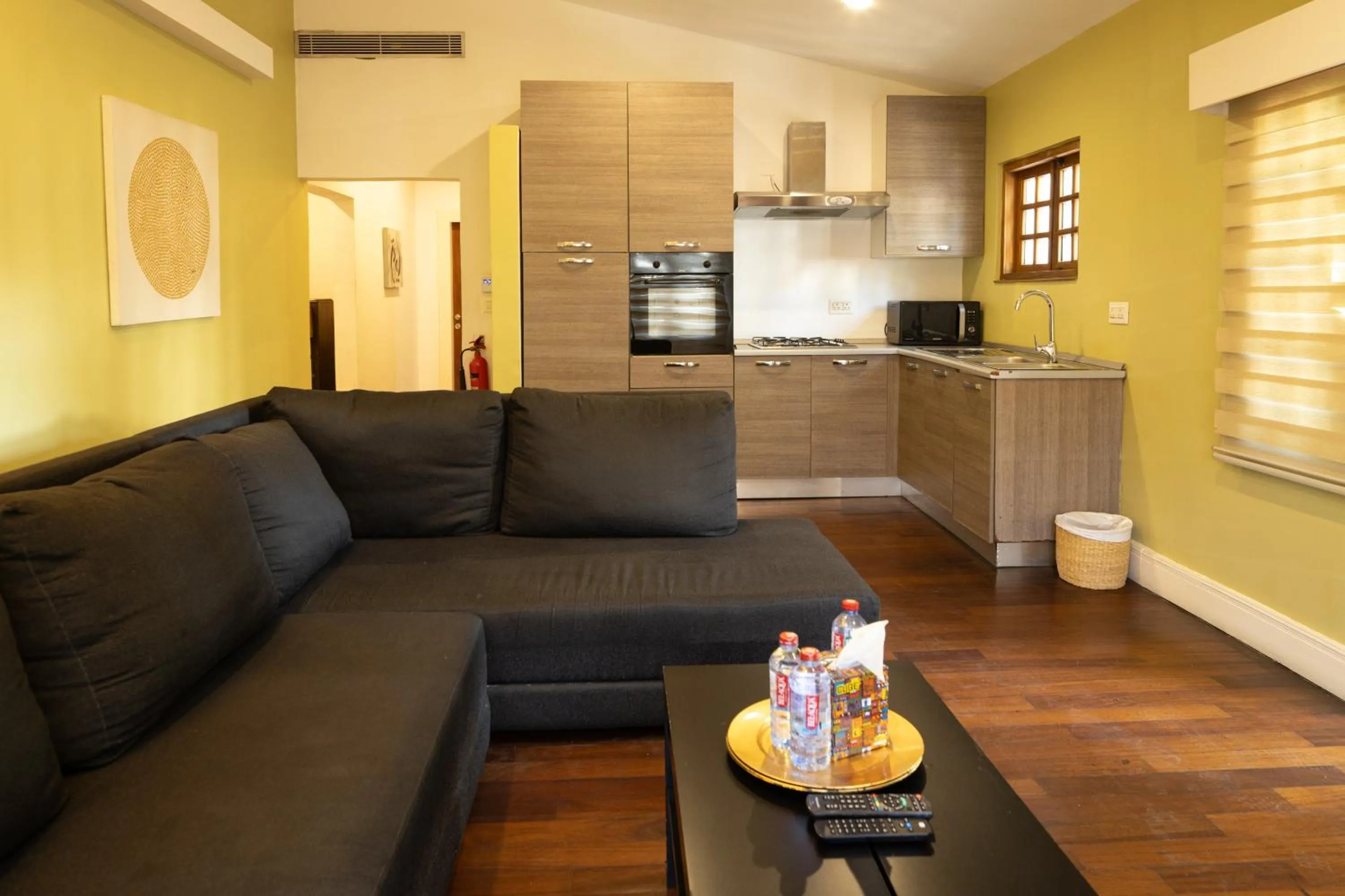 Kitchen or kitchenette in Olma Hotel & Suites