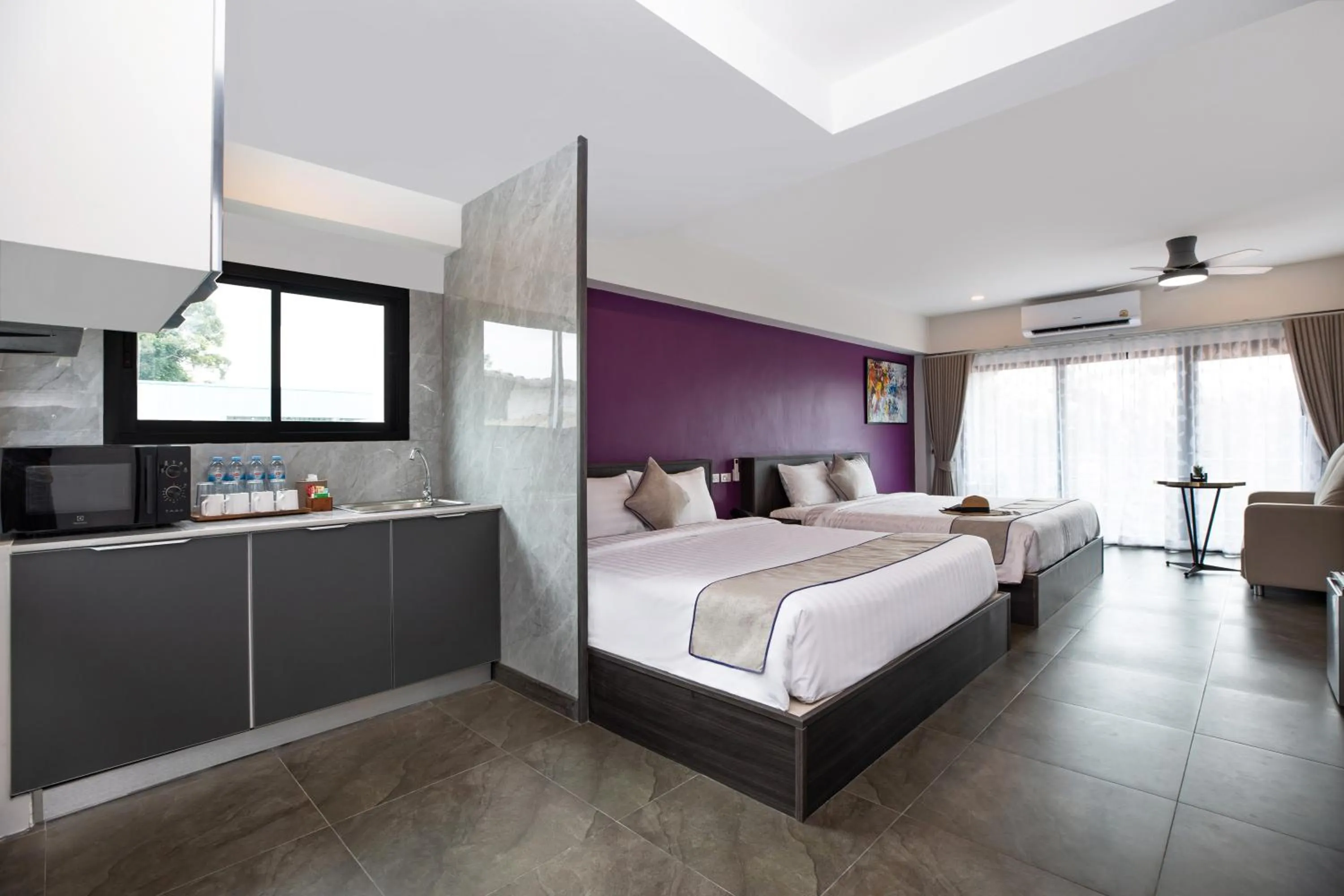 Bed in Aspira Resort Klong Muang Krabi