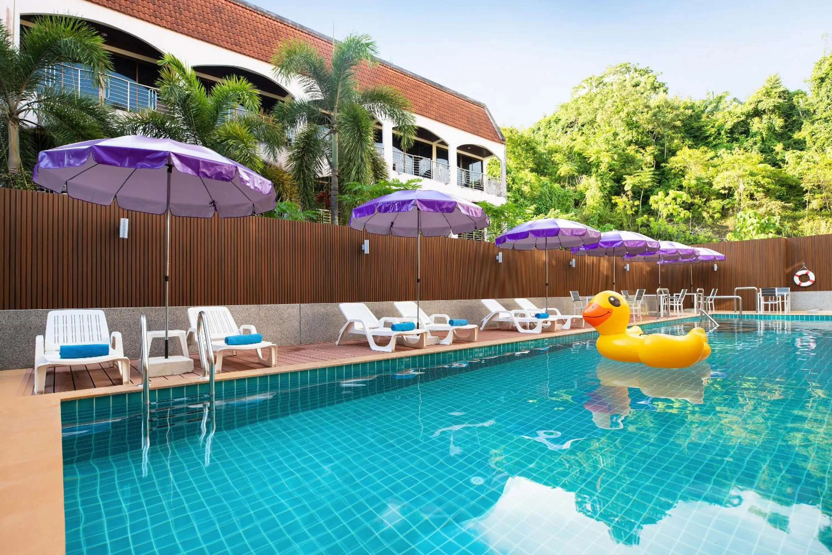 Swimming pool in Aspira Resort Klong Muang Krabi
