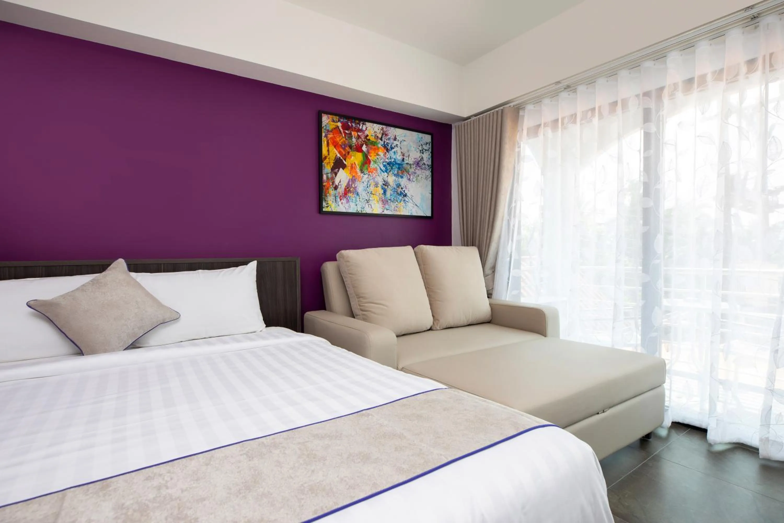 Bed in Aspira Resort Klong Muang Krabi