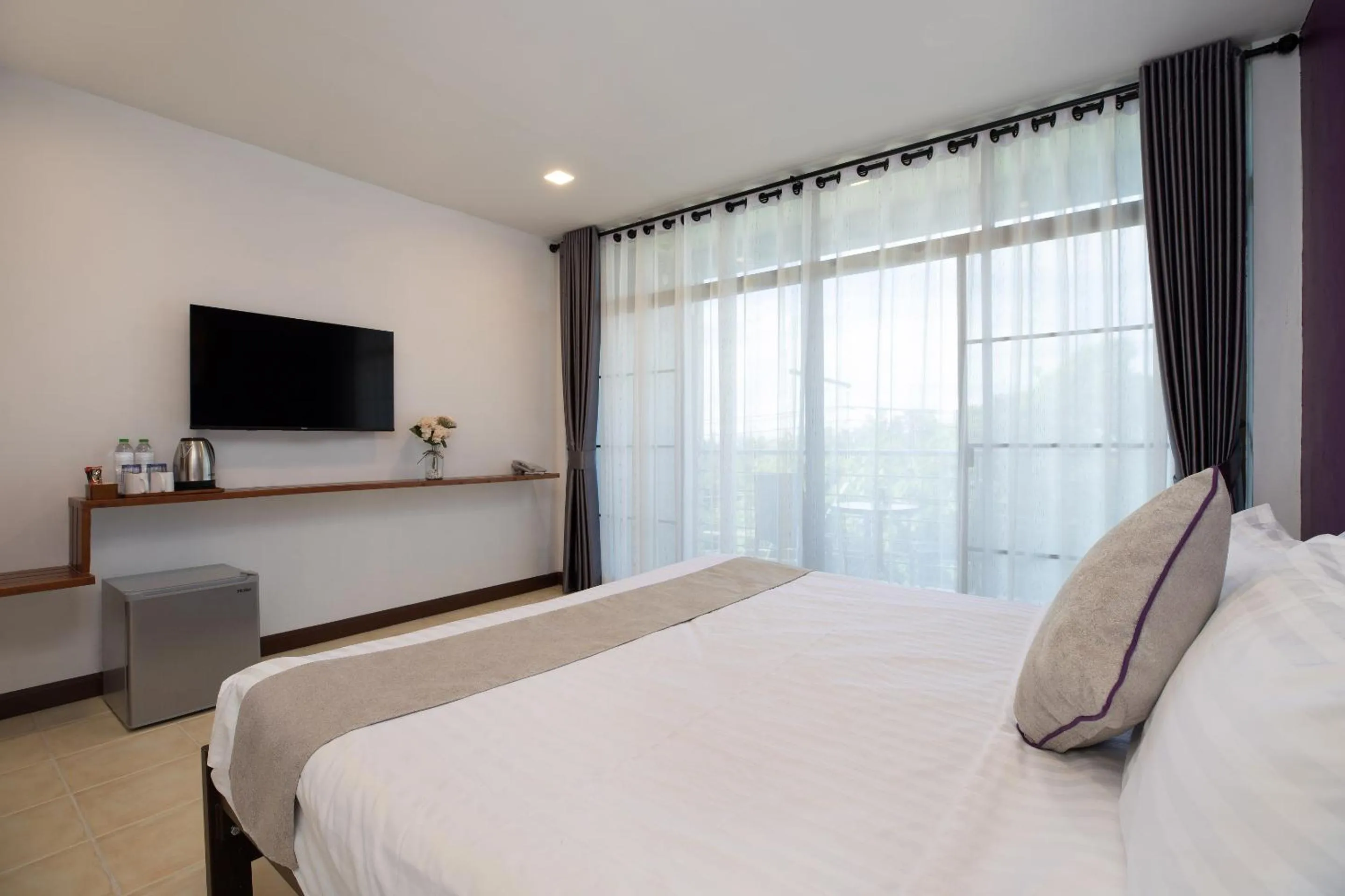 TV and multimedia, Bed in Aspira Resort Klong Muang Krabi
