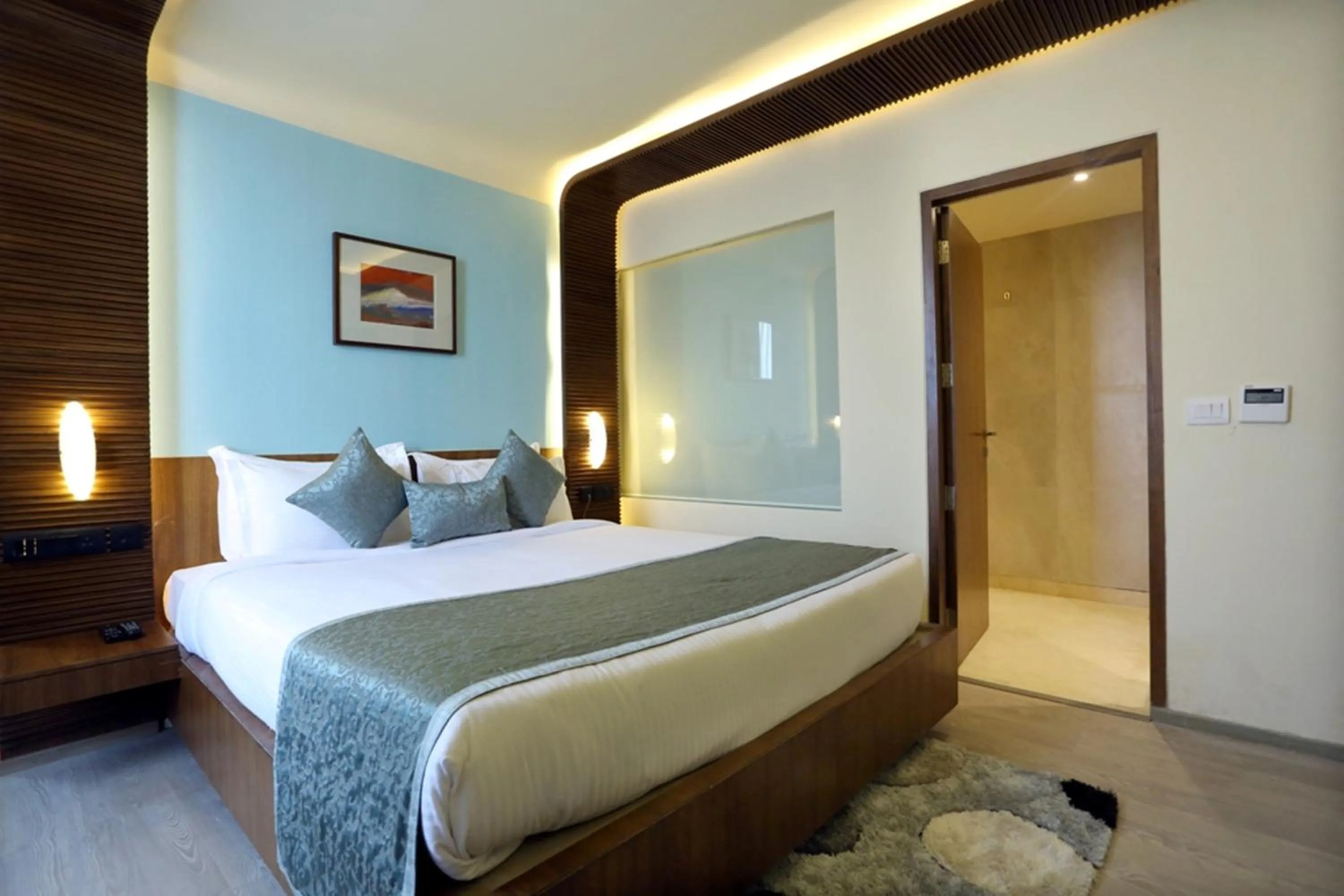 Photo of the whole room, Bed in Regenta Orkos Kolkata by Royal Orchid Hotels Limited