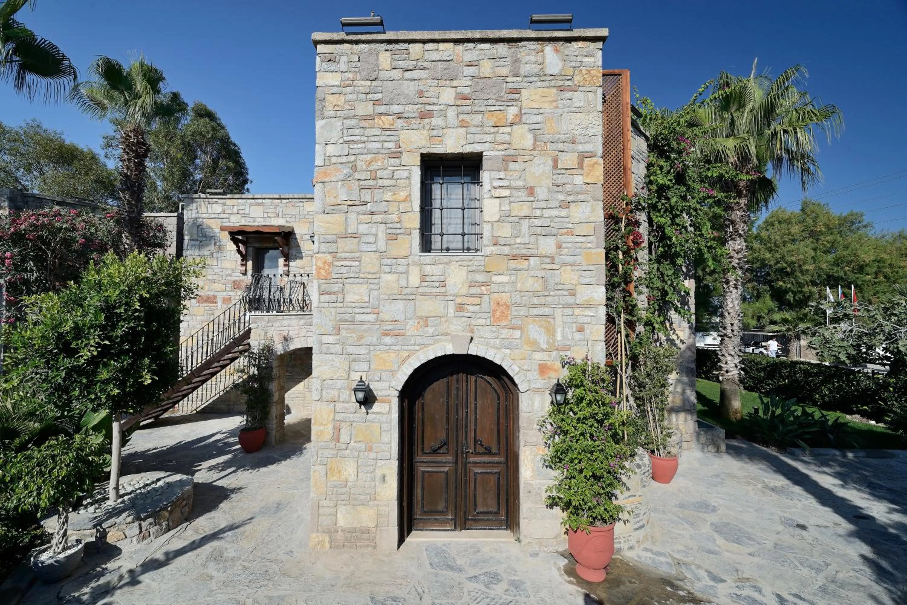 Decorative detail in Yalikavak Marina Garden Hotel