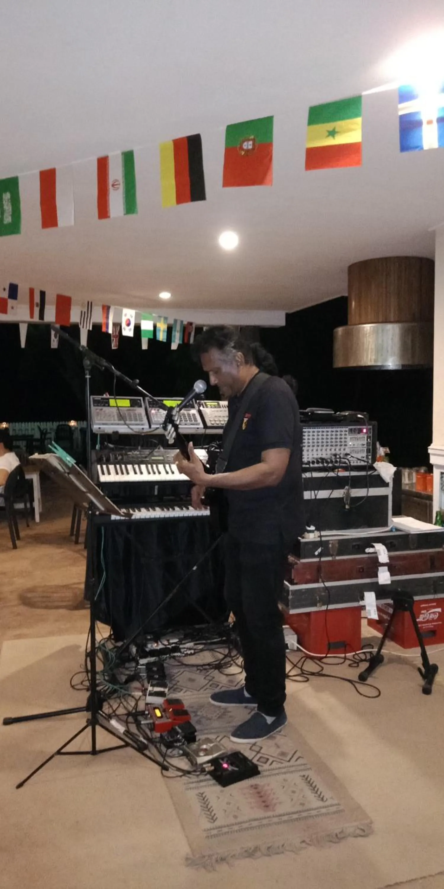Dining area in Berjaya Praslin Resort