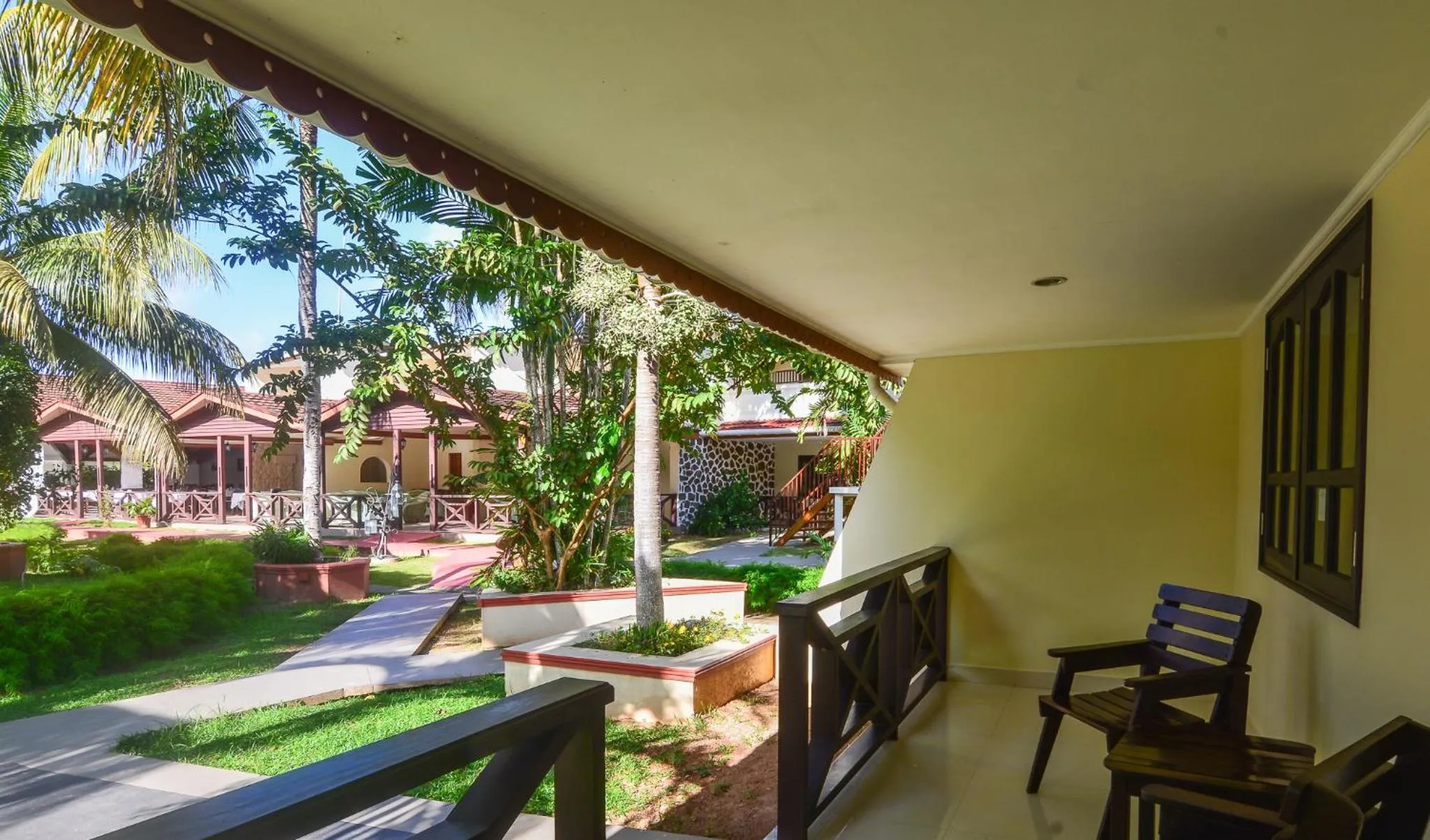 Balcony/Terrace in Berjaya Praslin Resort