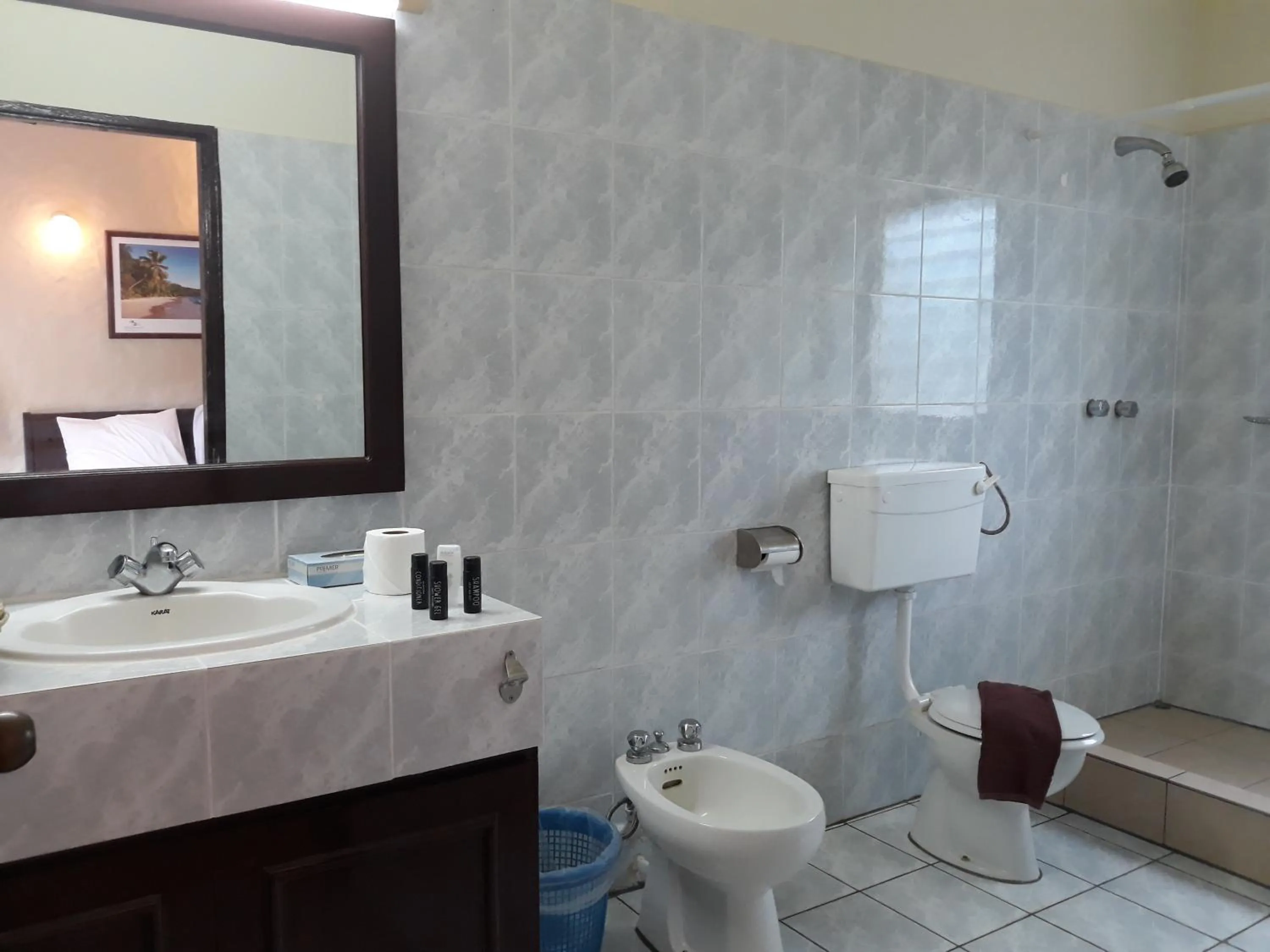 Toilet in Berjaya Praslin Resort