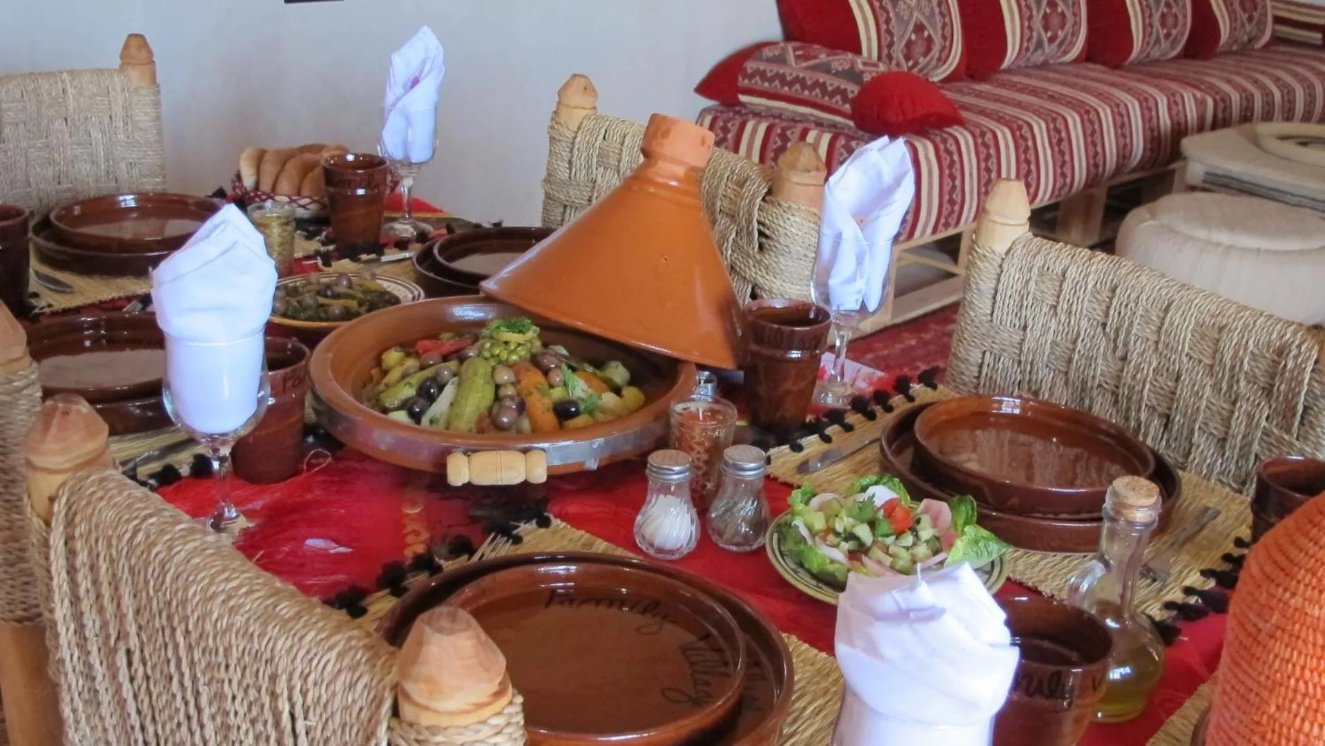 Restaurant/places to eat in Family Village Marrakech