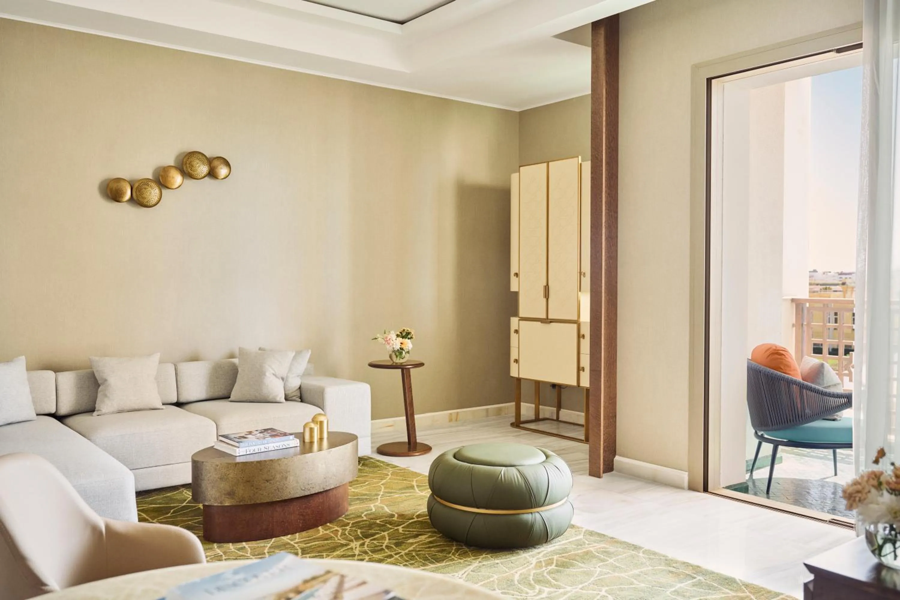 Living room in Four Seasons Hotel Rabat at Kasr Al Bahr