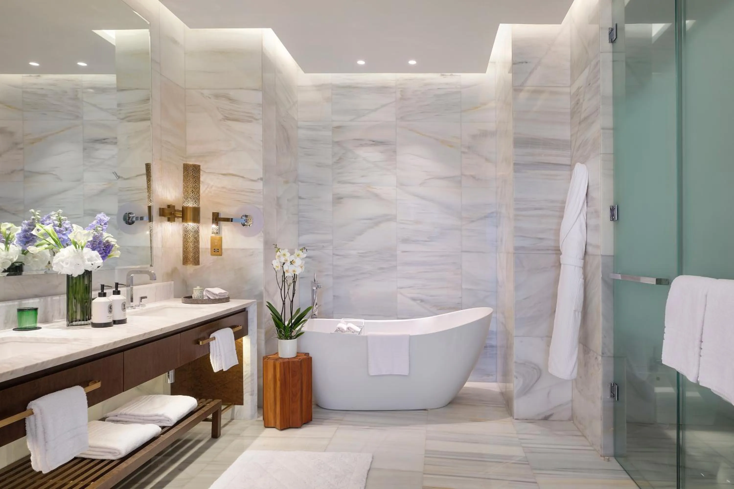 Shower in Four Seasons Hotel Rabat at Kasr Al Bahr