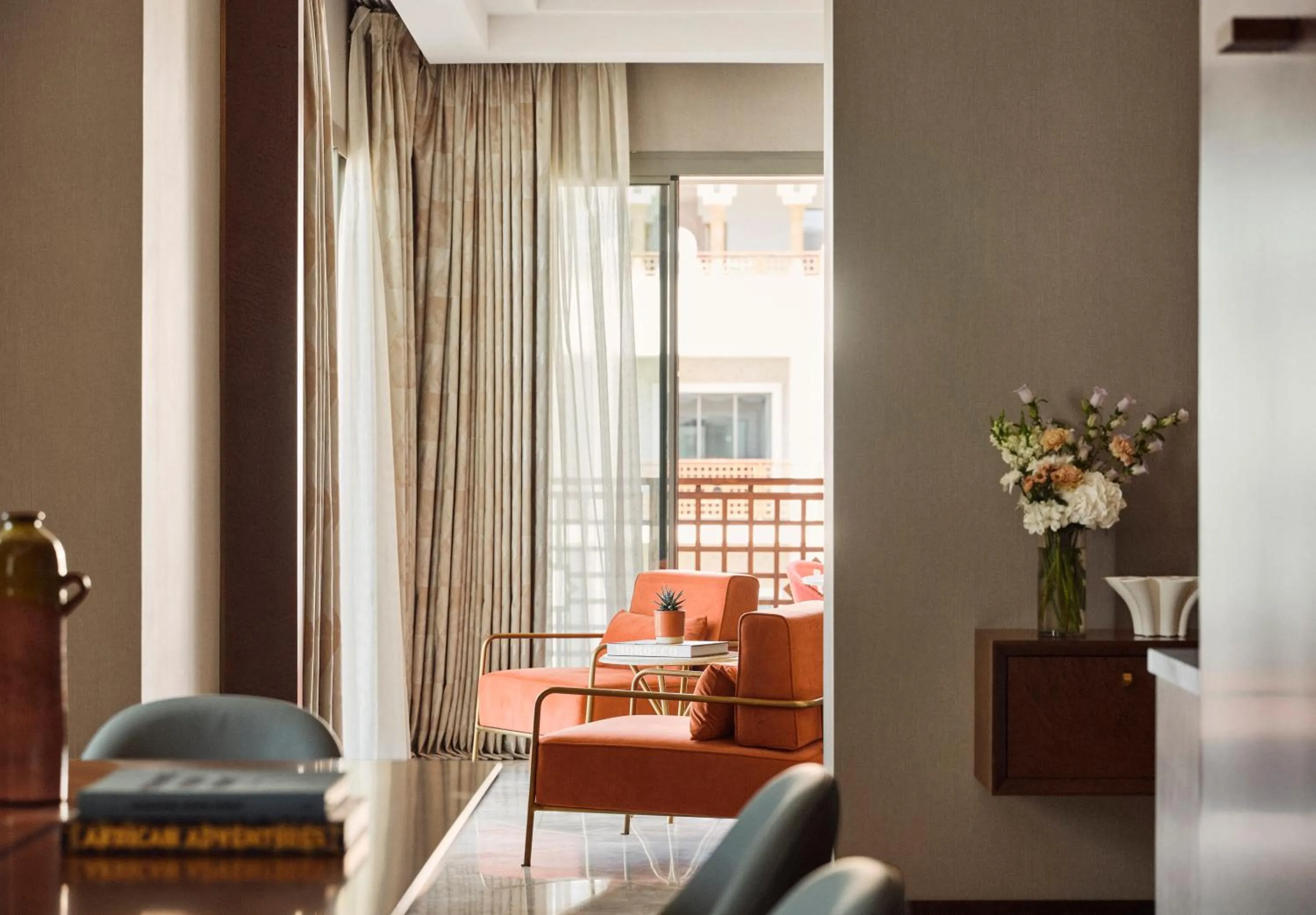 Living room in Four Seasons Hotel Rabat at Kasr Al Bahr