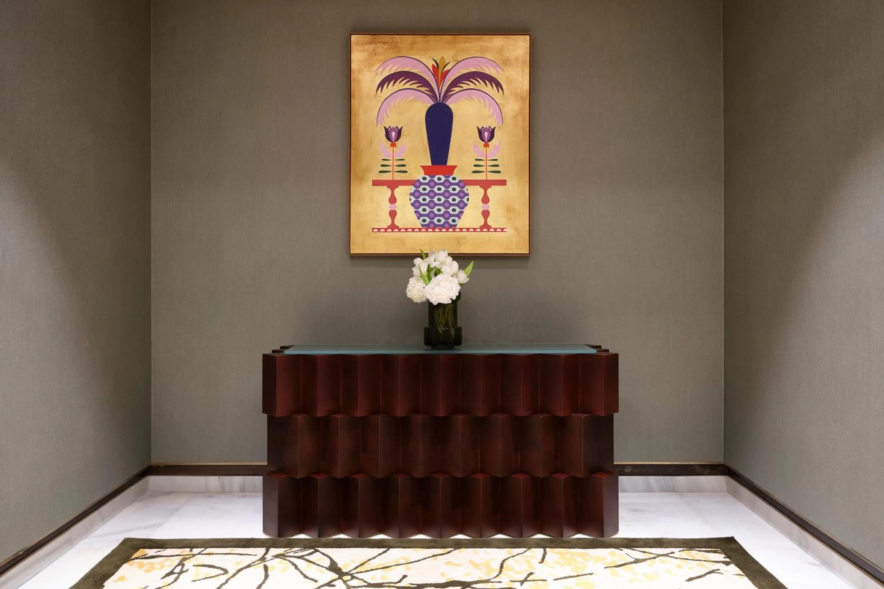 Decorative detail in Four Seasons Hotel Rabat at Kasr Al Bahr