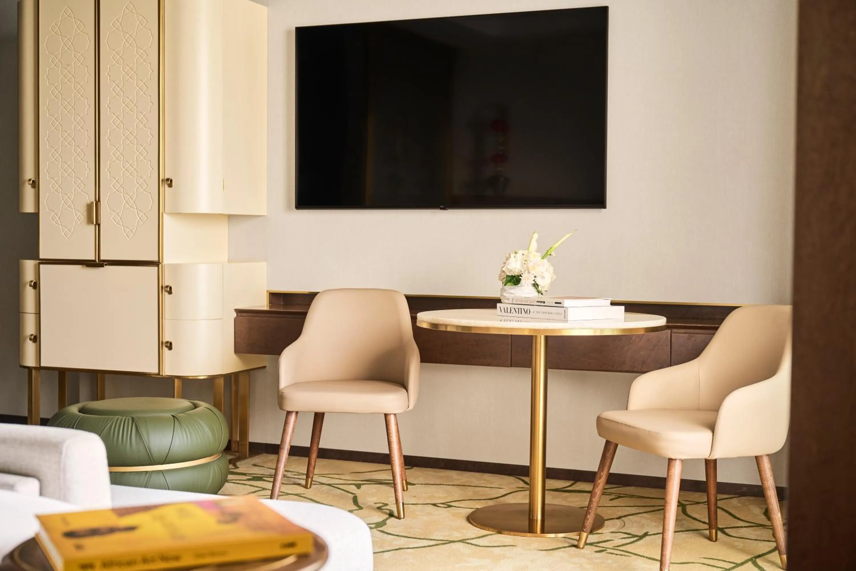 Seating area in Four Seasons Hotel Rabat at Kasr Al Bahr