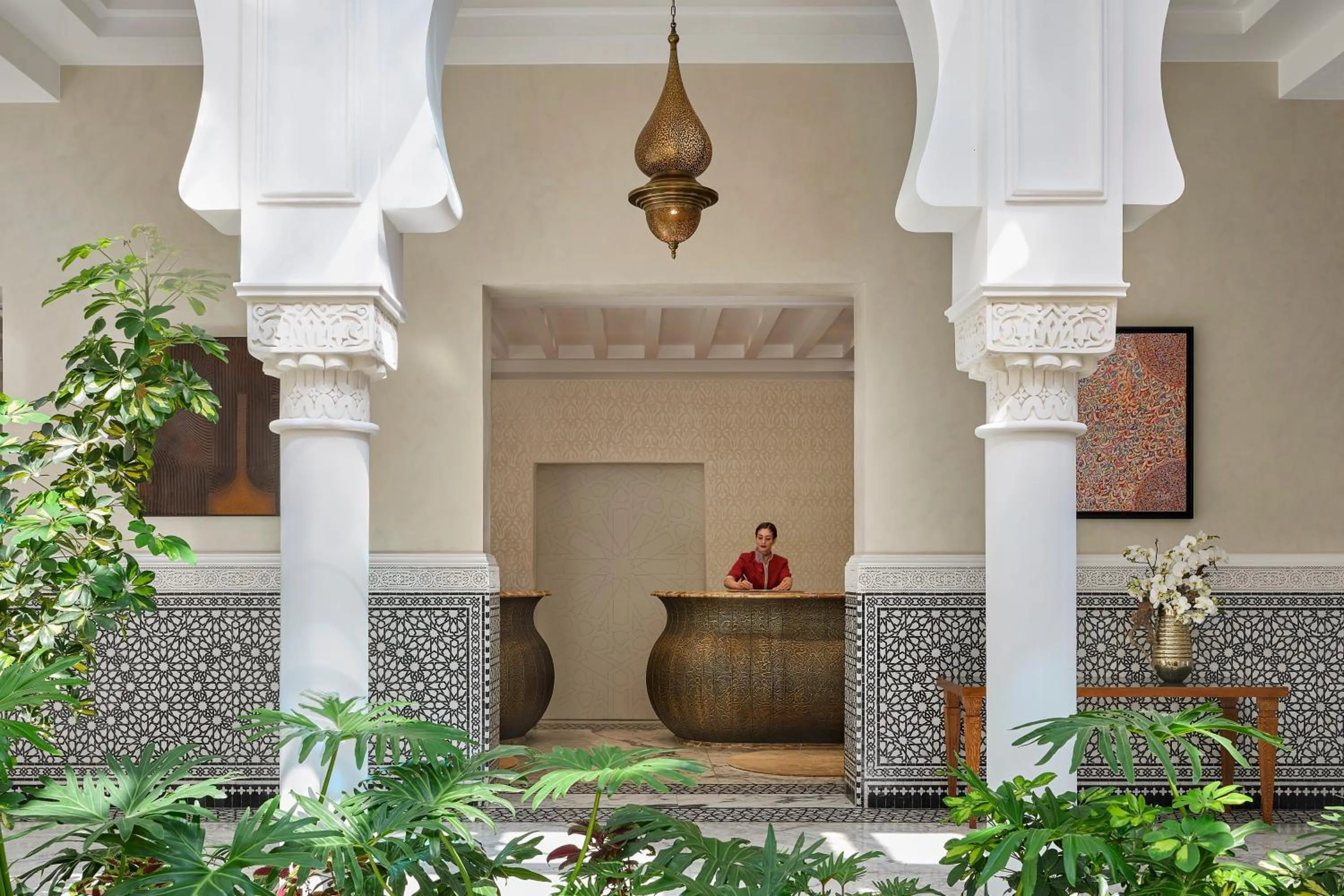 Lobby or reception in Four Seasons Hotel Rabat at Kasr Al Bahr