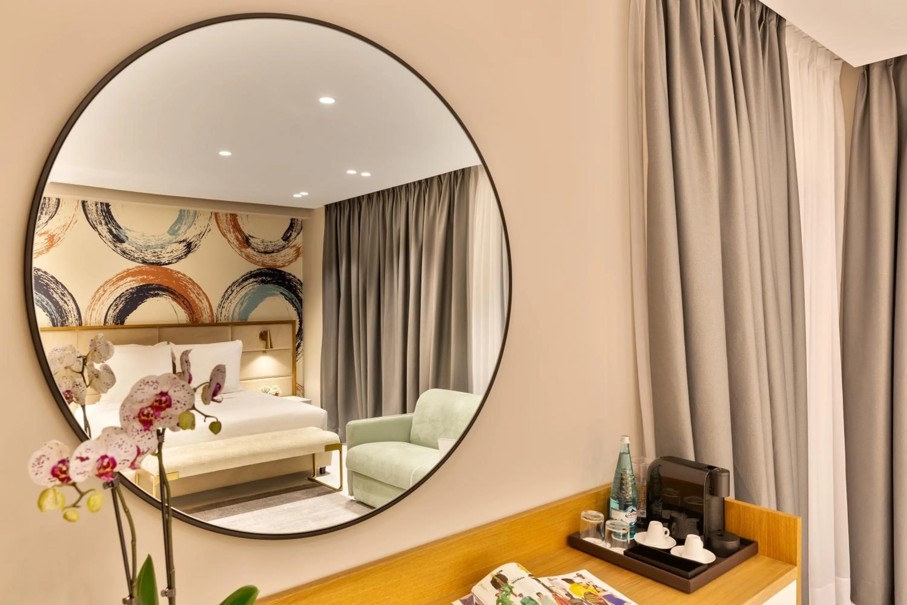 Bedroom, Bed in Mercure Tirana