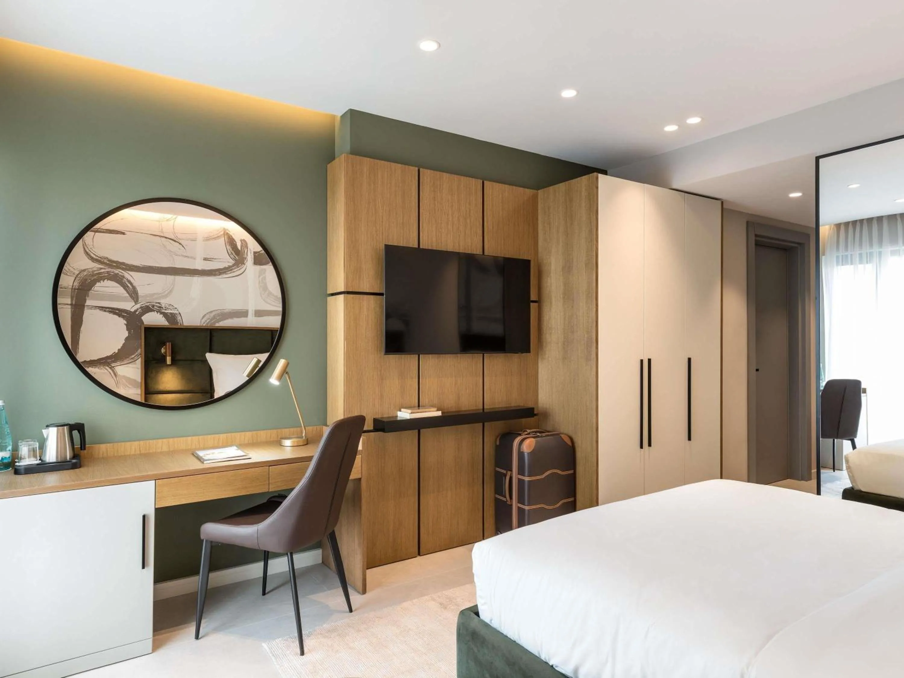 Bedroom, Bed in Mercure Tirana