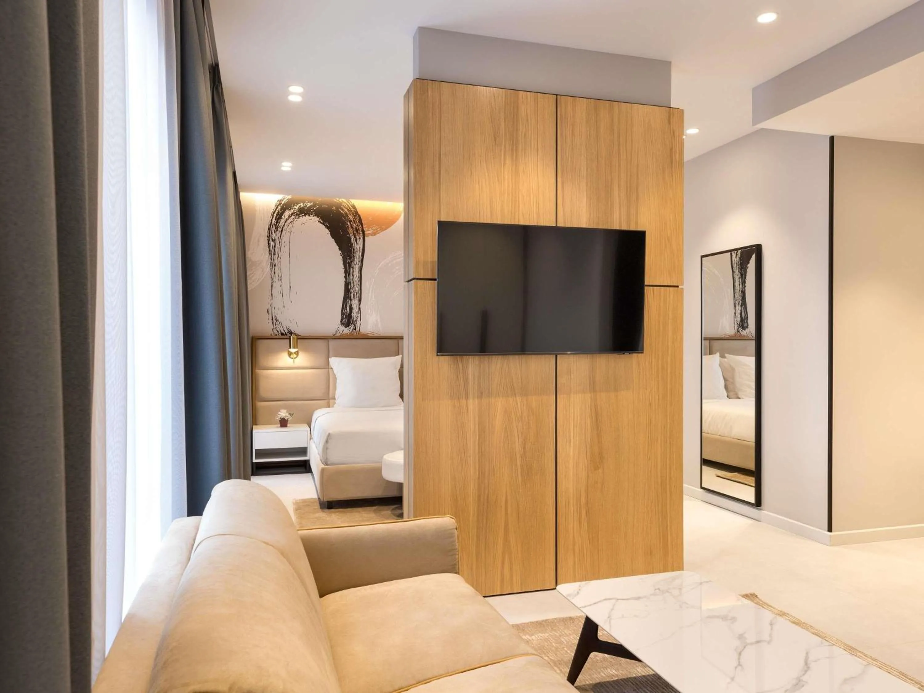 Bedroom, Bed in Mercure Tirana