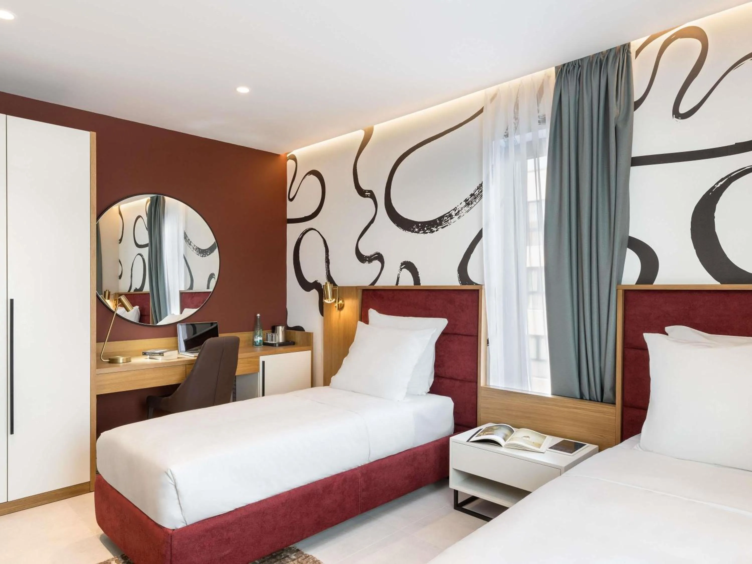 Bedroom, Bed in Mercure Tirana