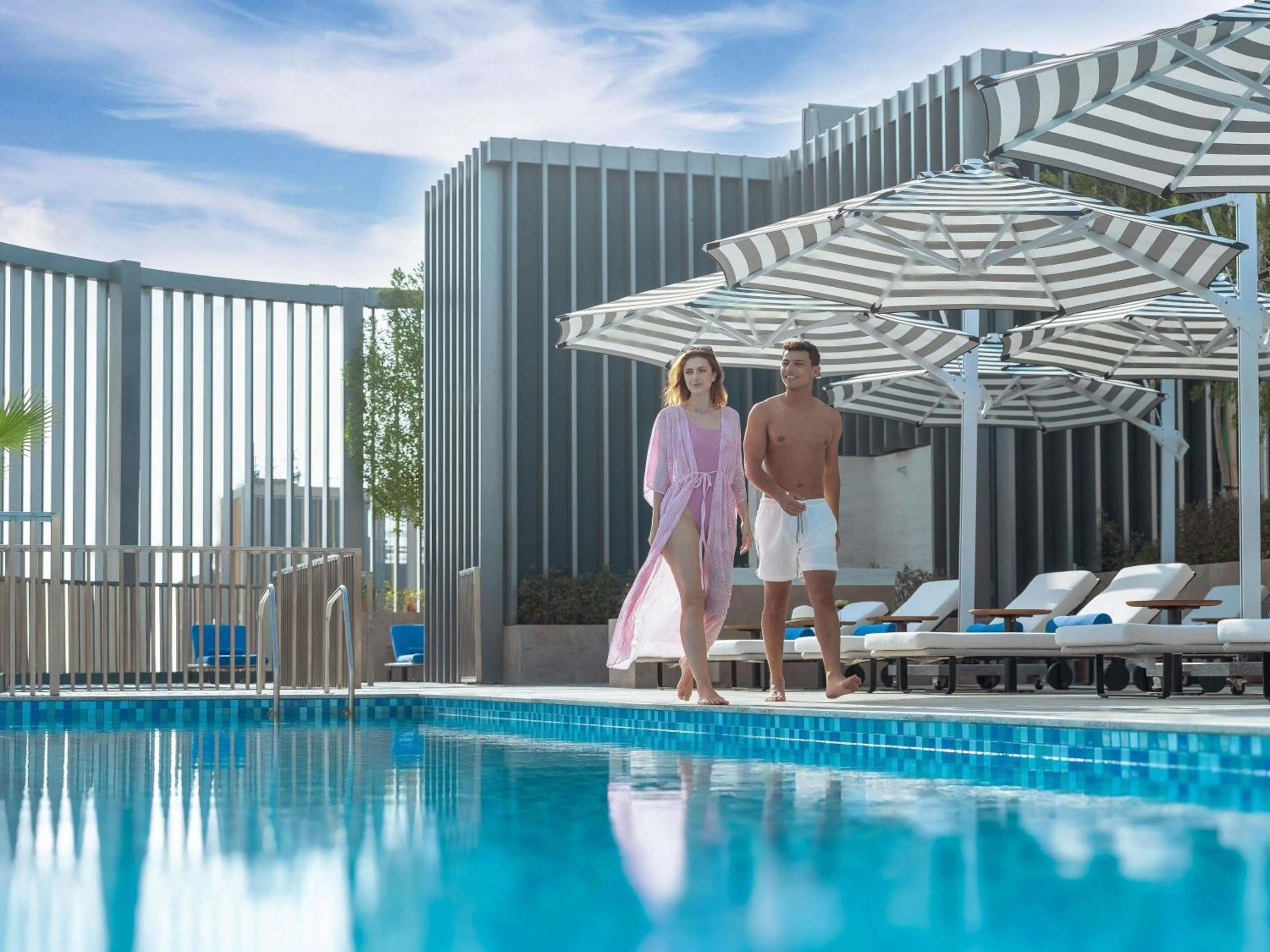 Property building in Mercure Dubai Deira