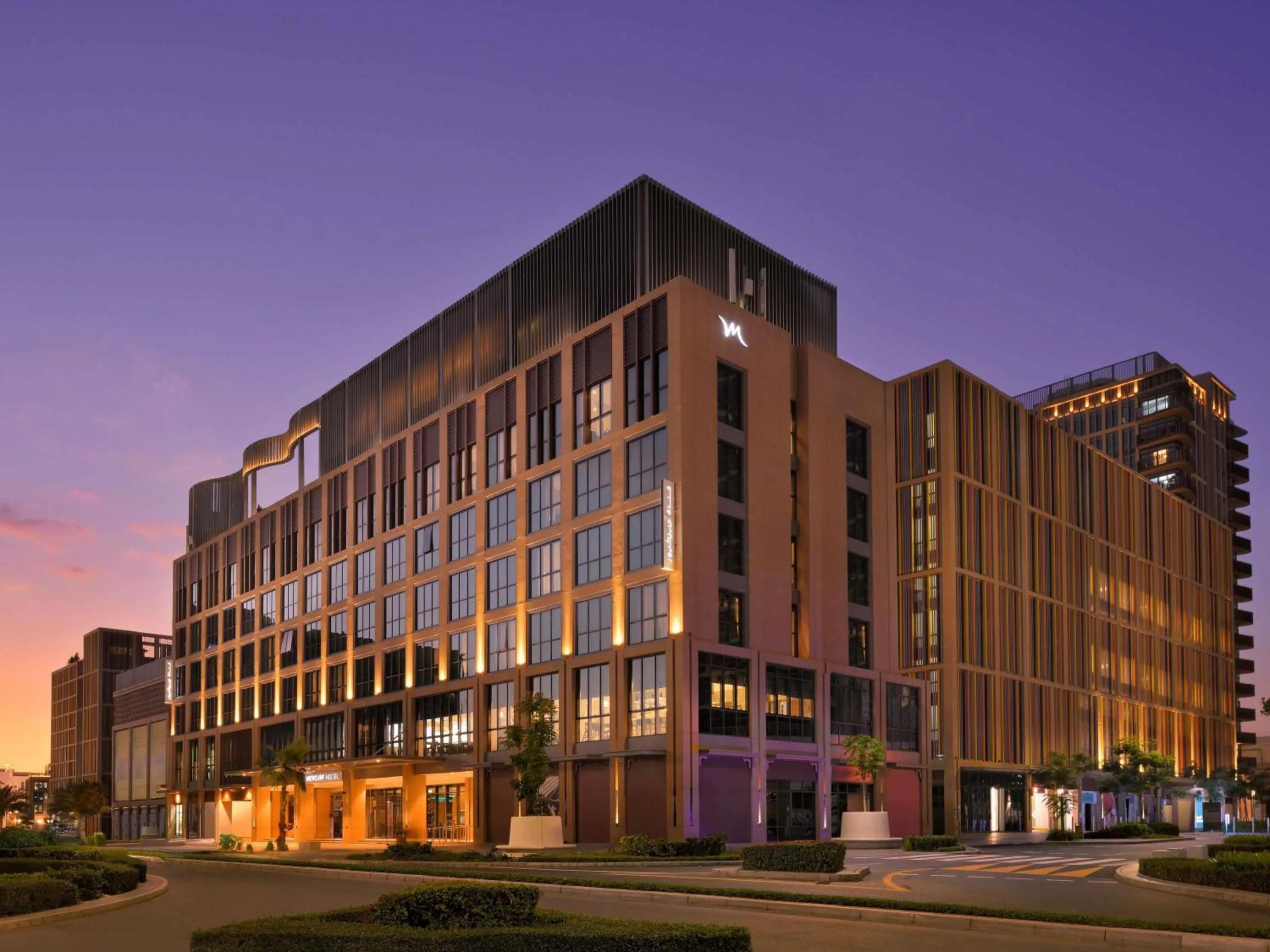 Property building in Mercure Dubai Deira