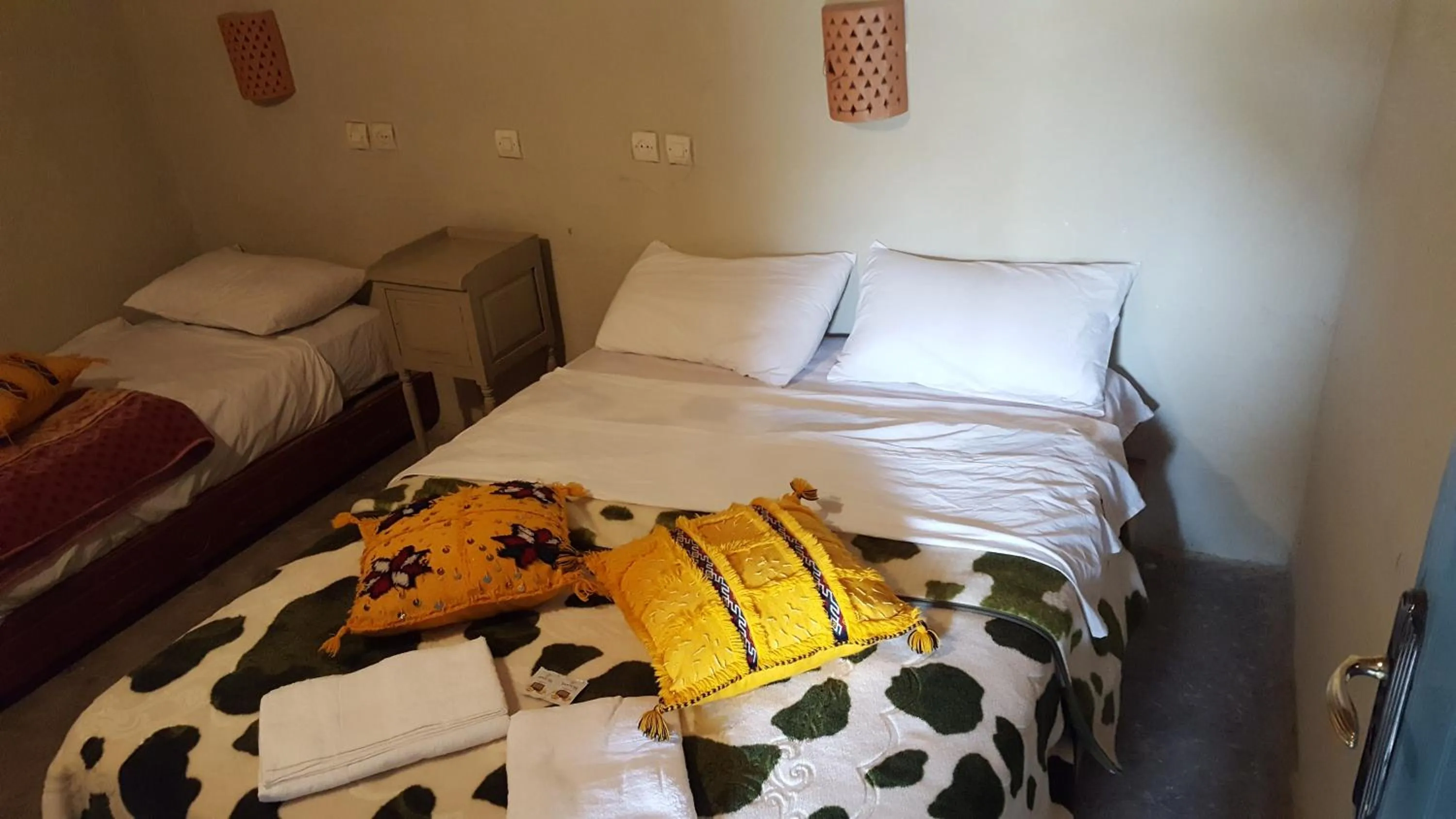 Bed in Auberge Ibrahim