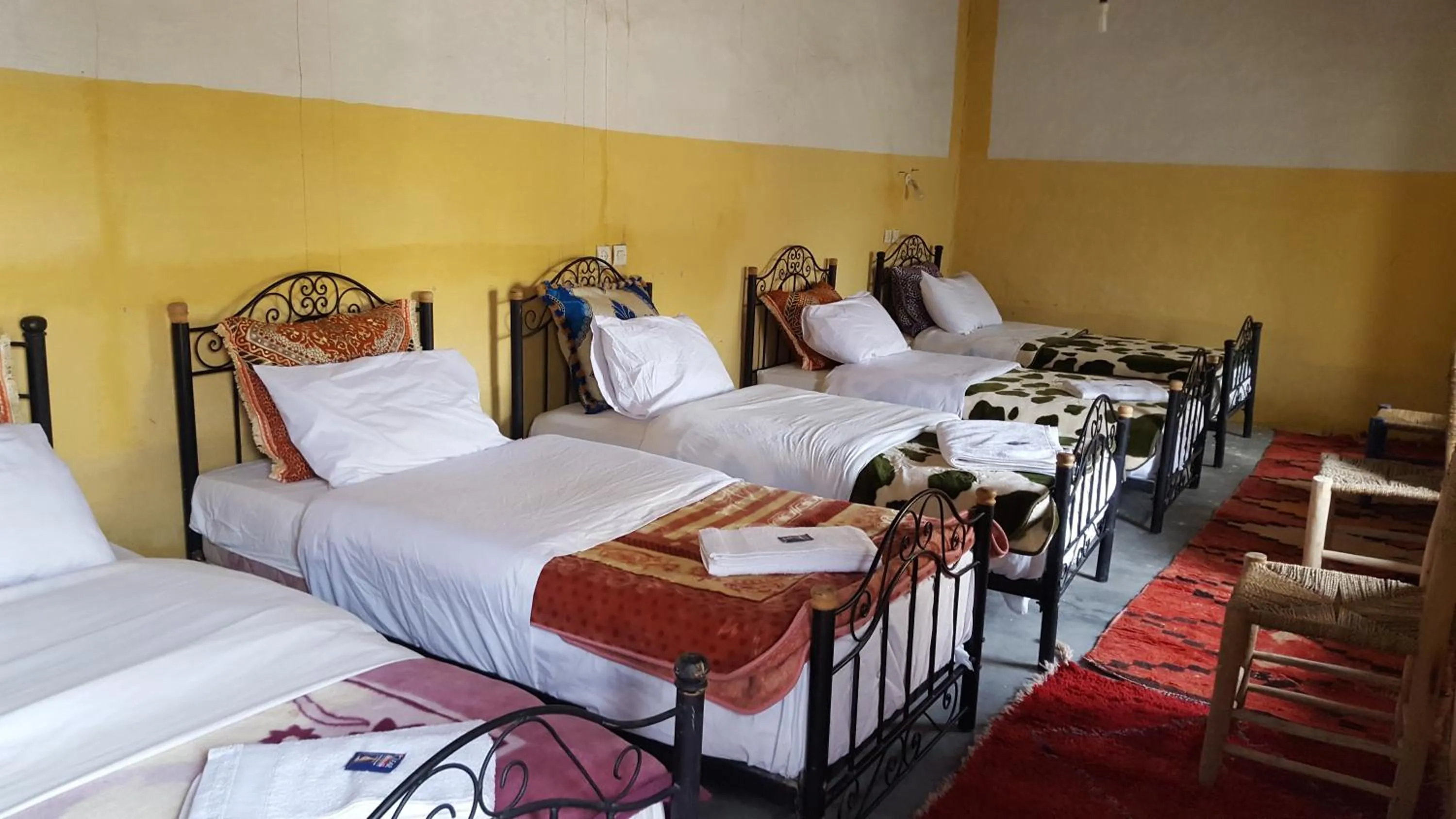 Bed in Auberge Ibrahim