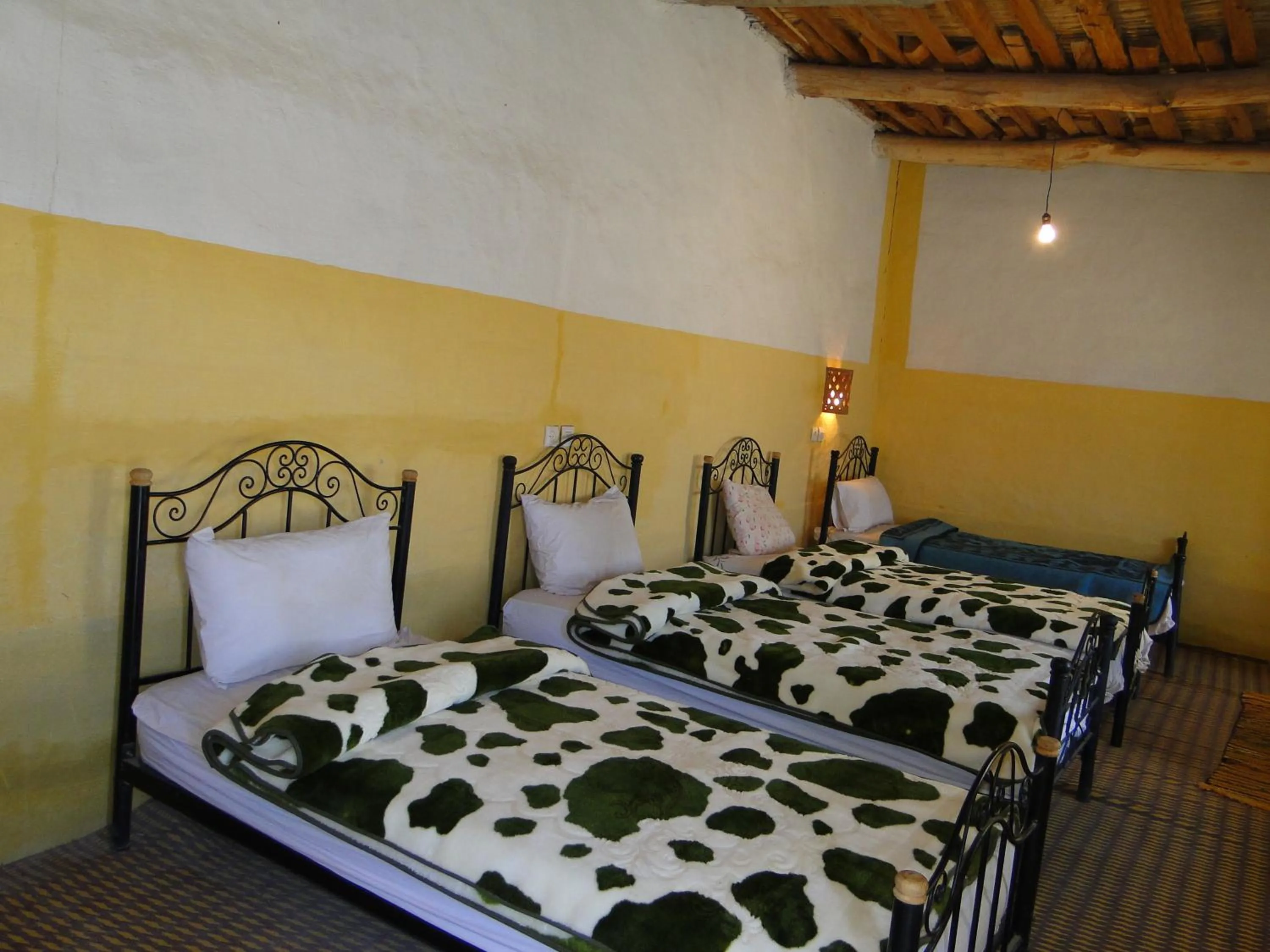Bed in Auberge Ibrahim