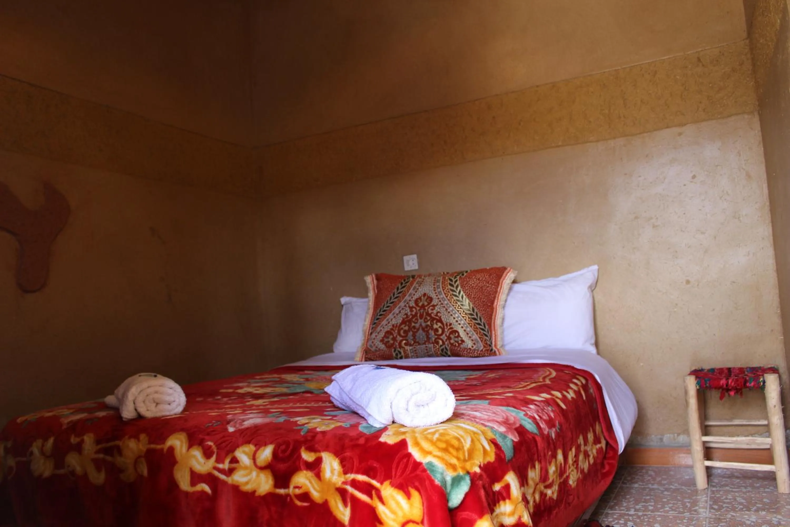 Bed in Auberge Ibrahim