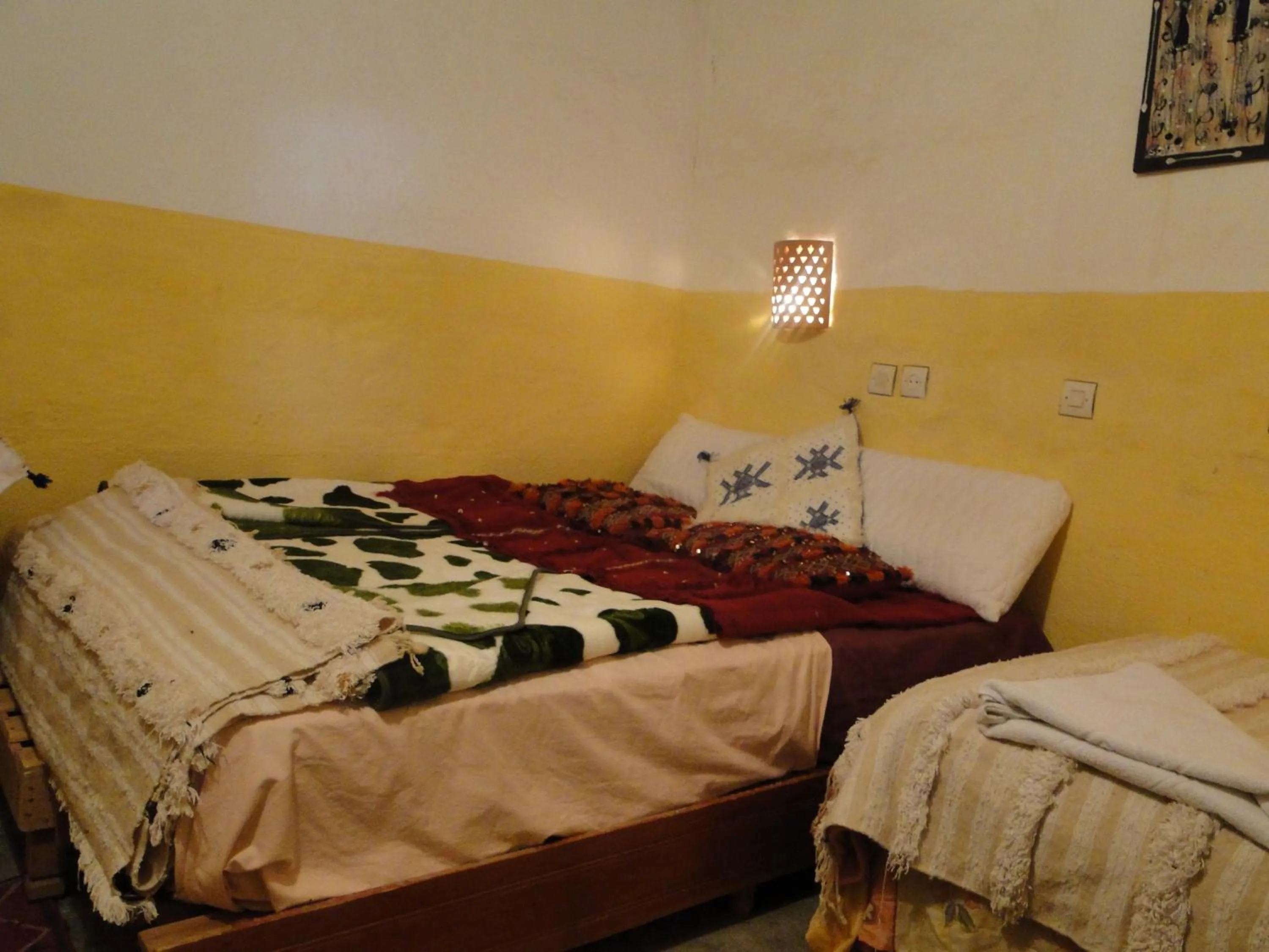Bed in Auberge Ibrahim
