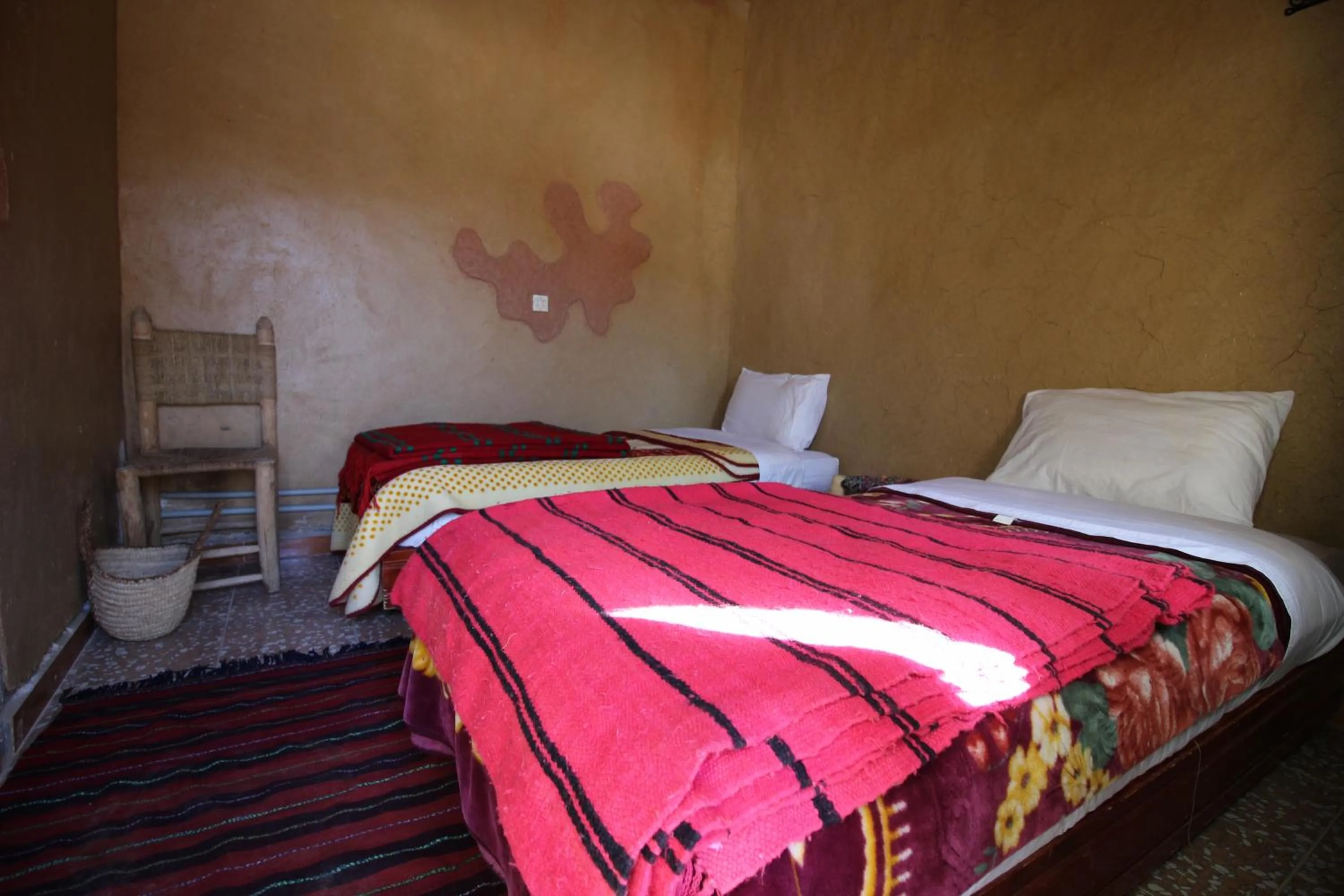 Bed in Auberge Ibrahim