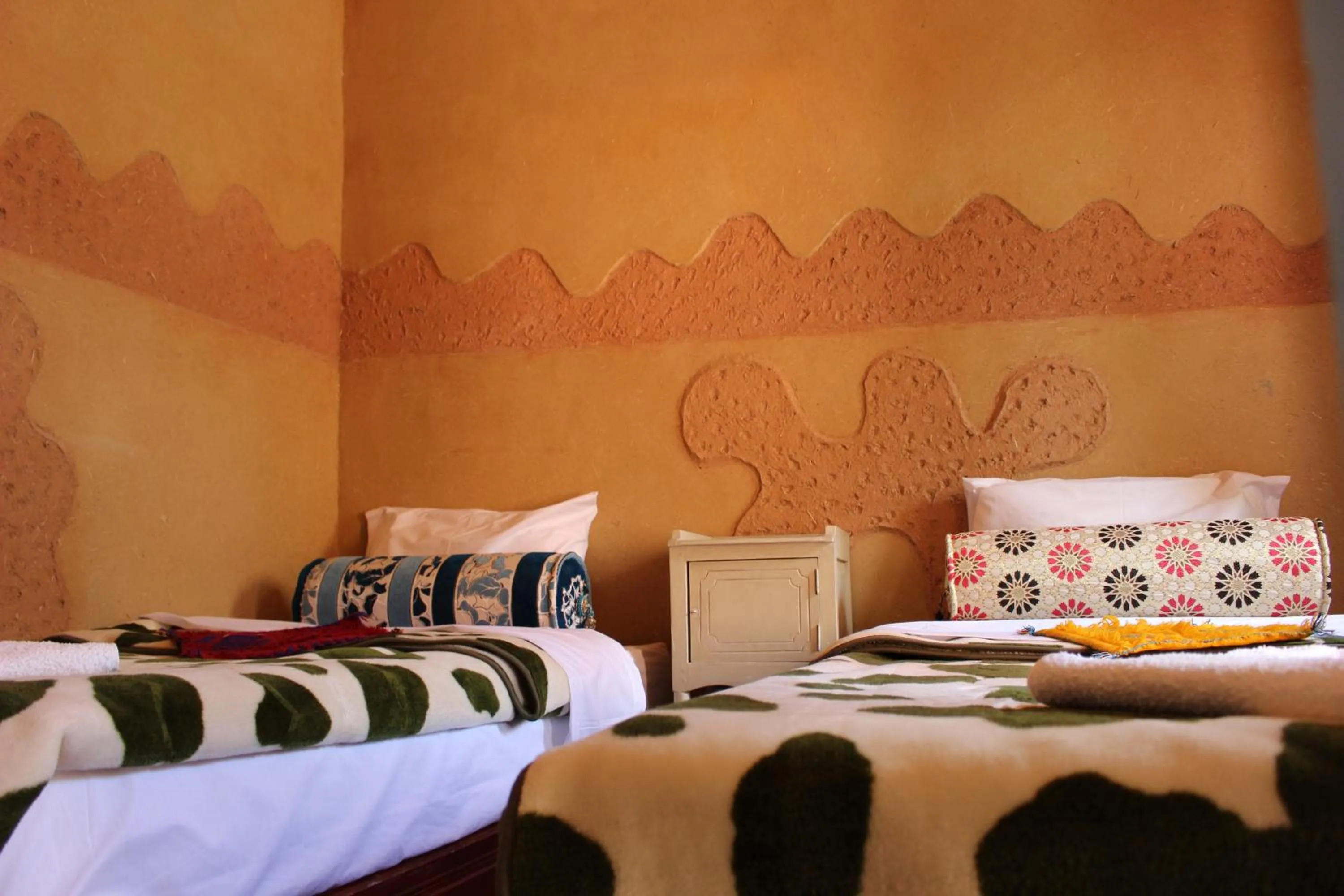 Bed in Auberge Ibrahim