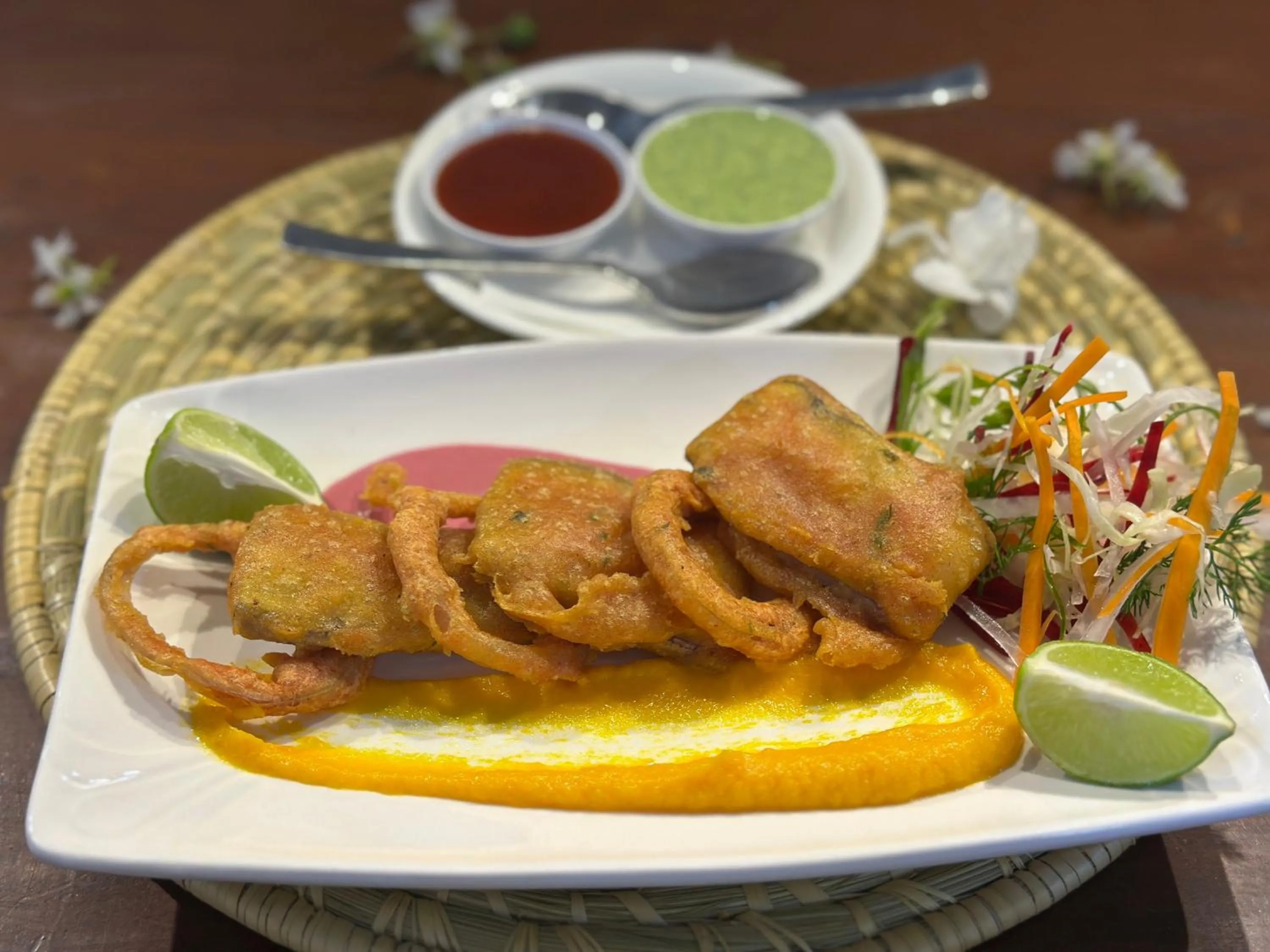 Food in Lumbini Five Elements Hotel