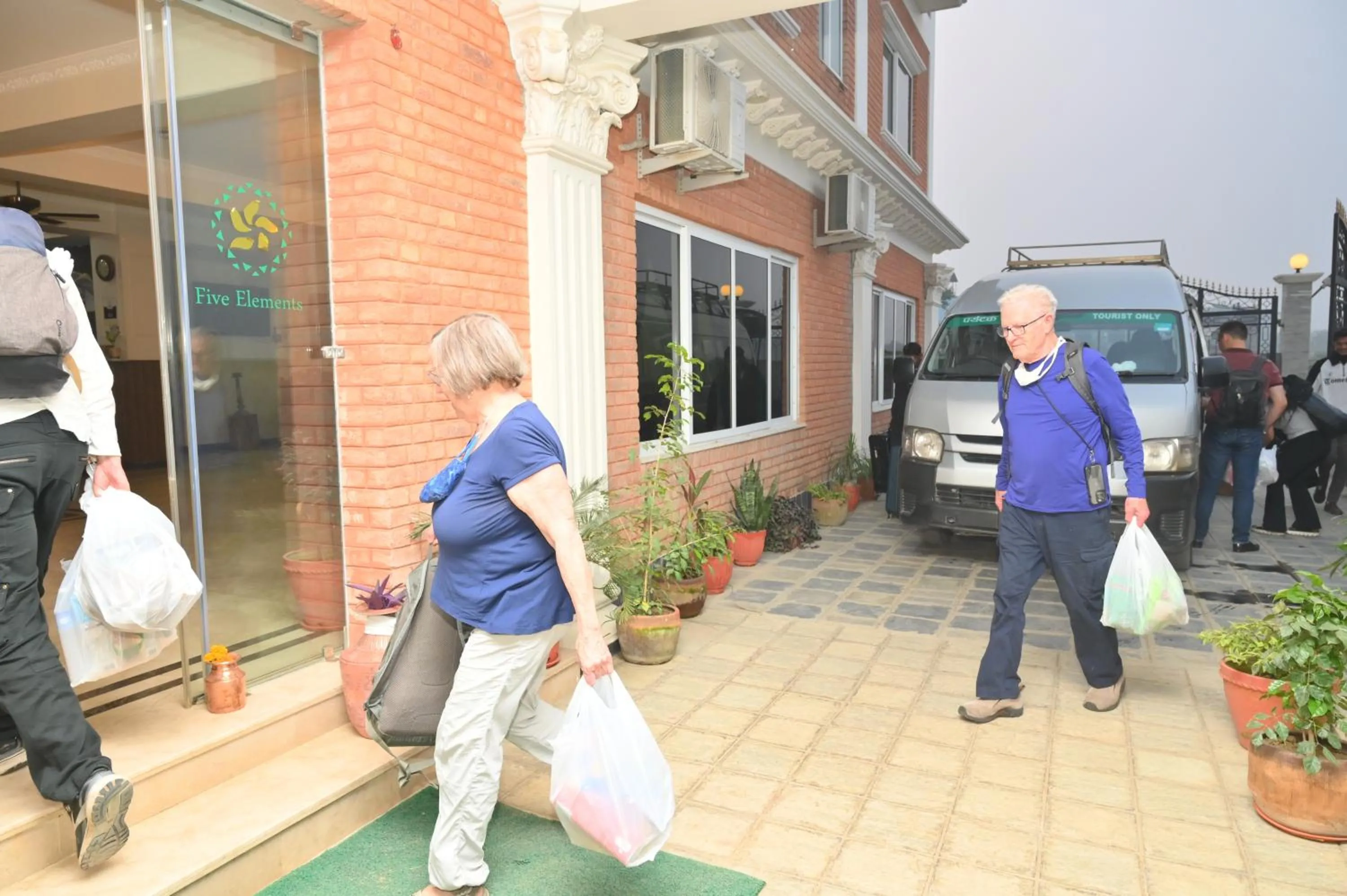 Guests in Lumbini Five Elements Hotel