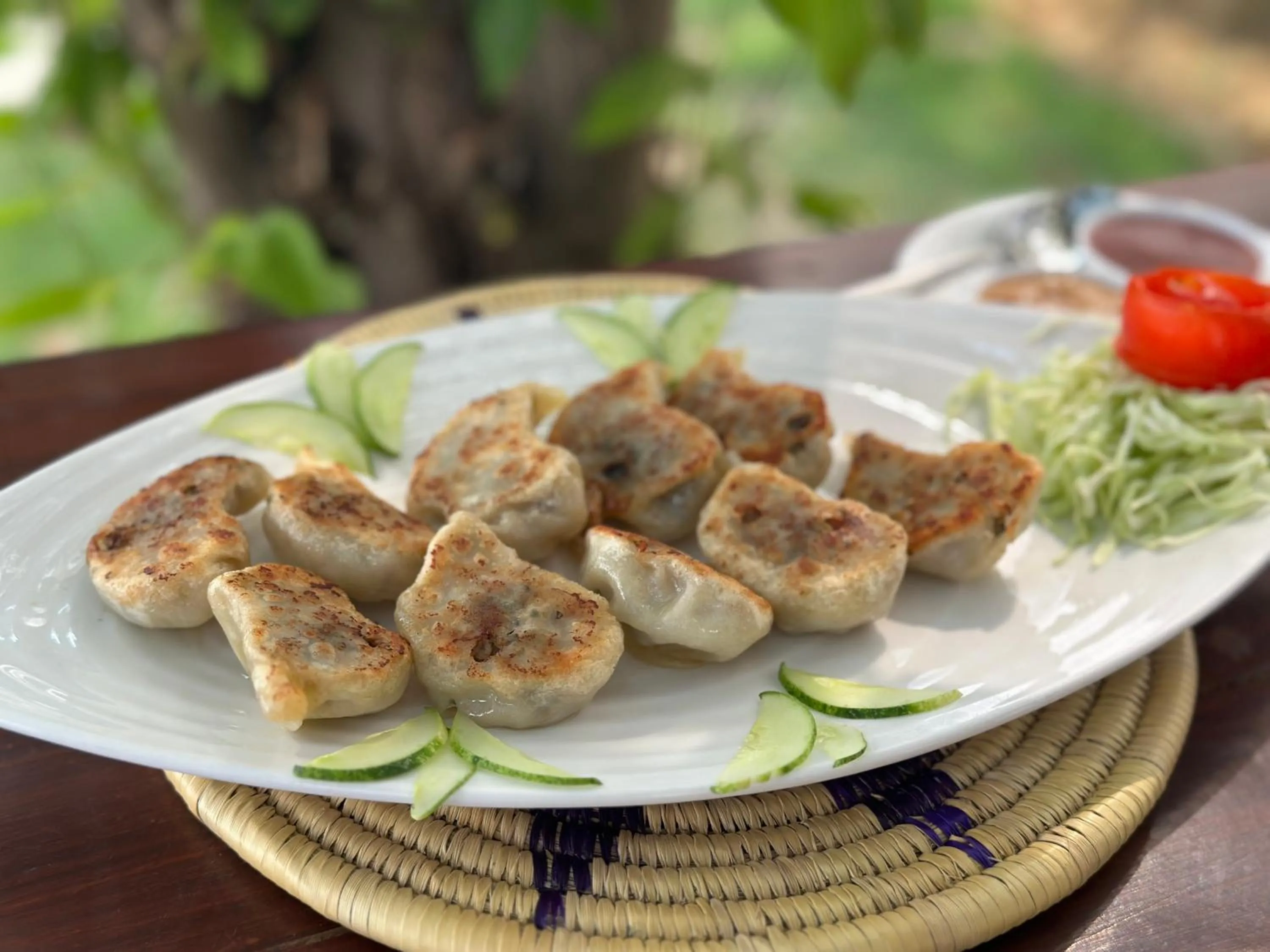 Food in Lumbini Five Elements Hotel