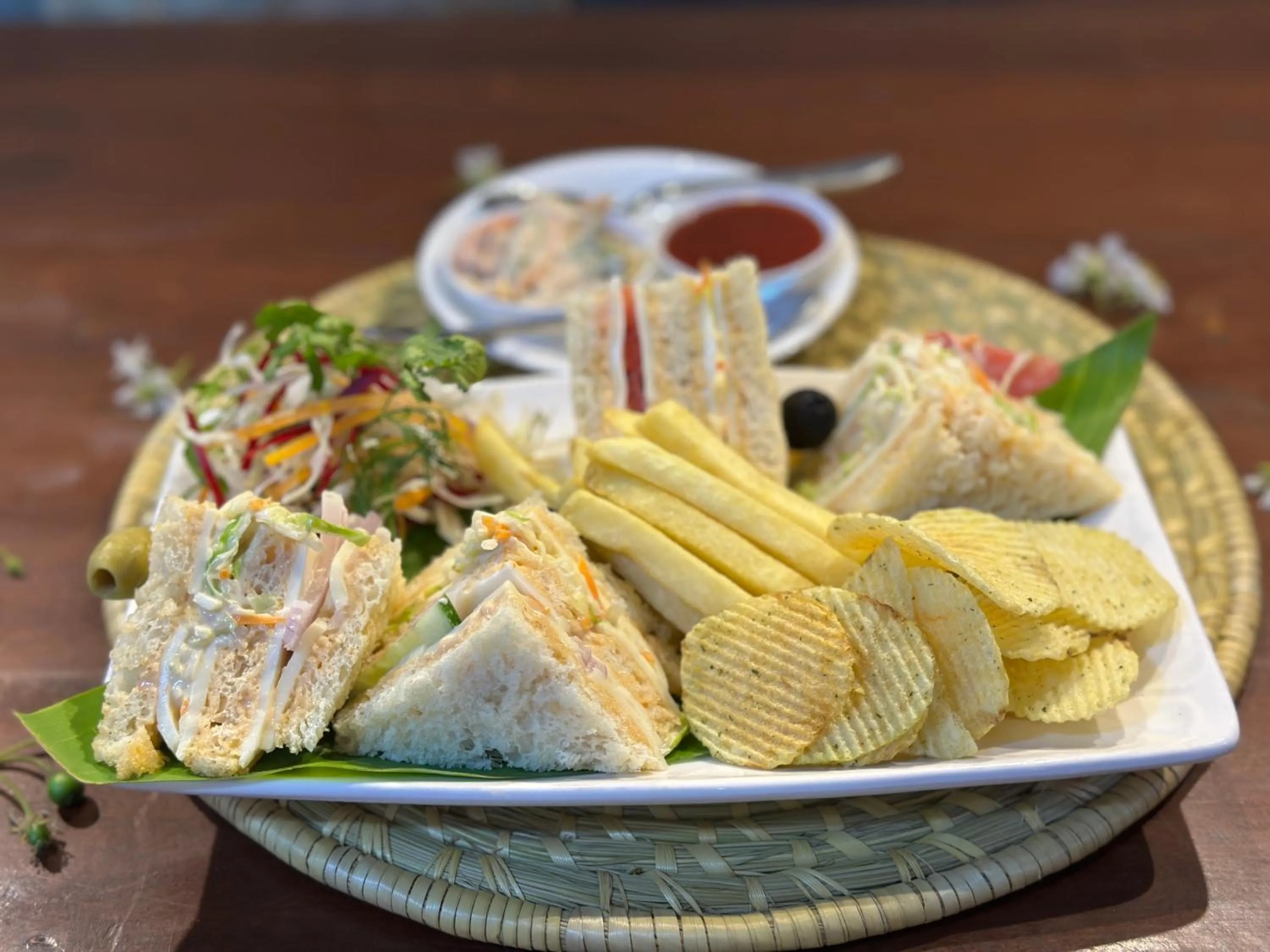 Food in Lumbini Five Elements Hotel