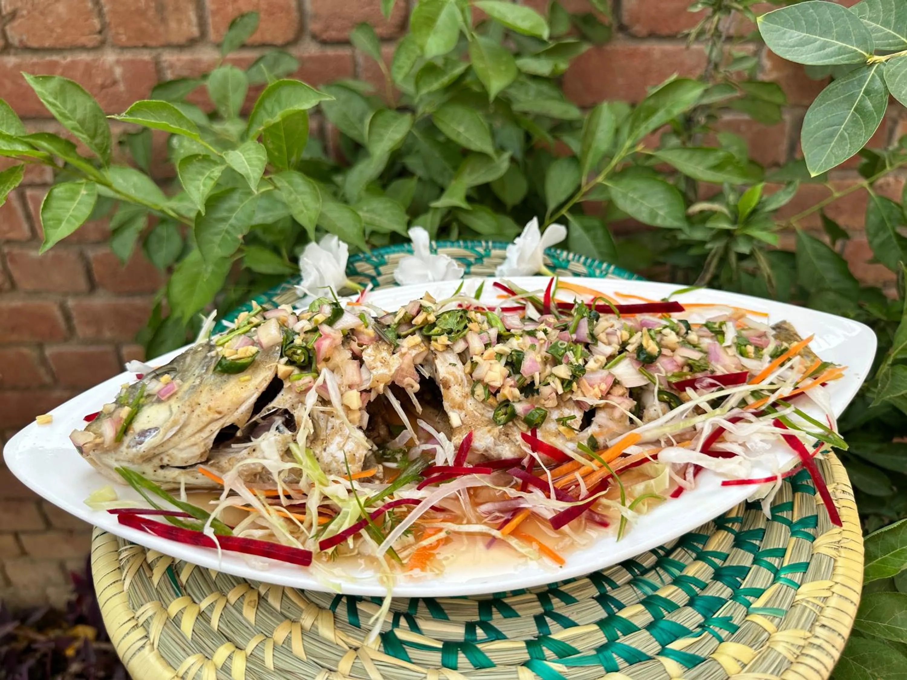 Food in Lumbini Five Elements Hotel