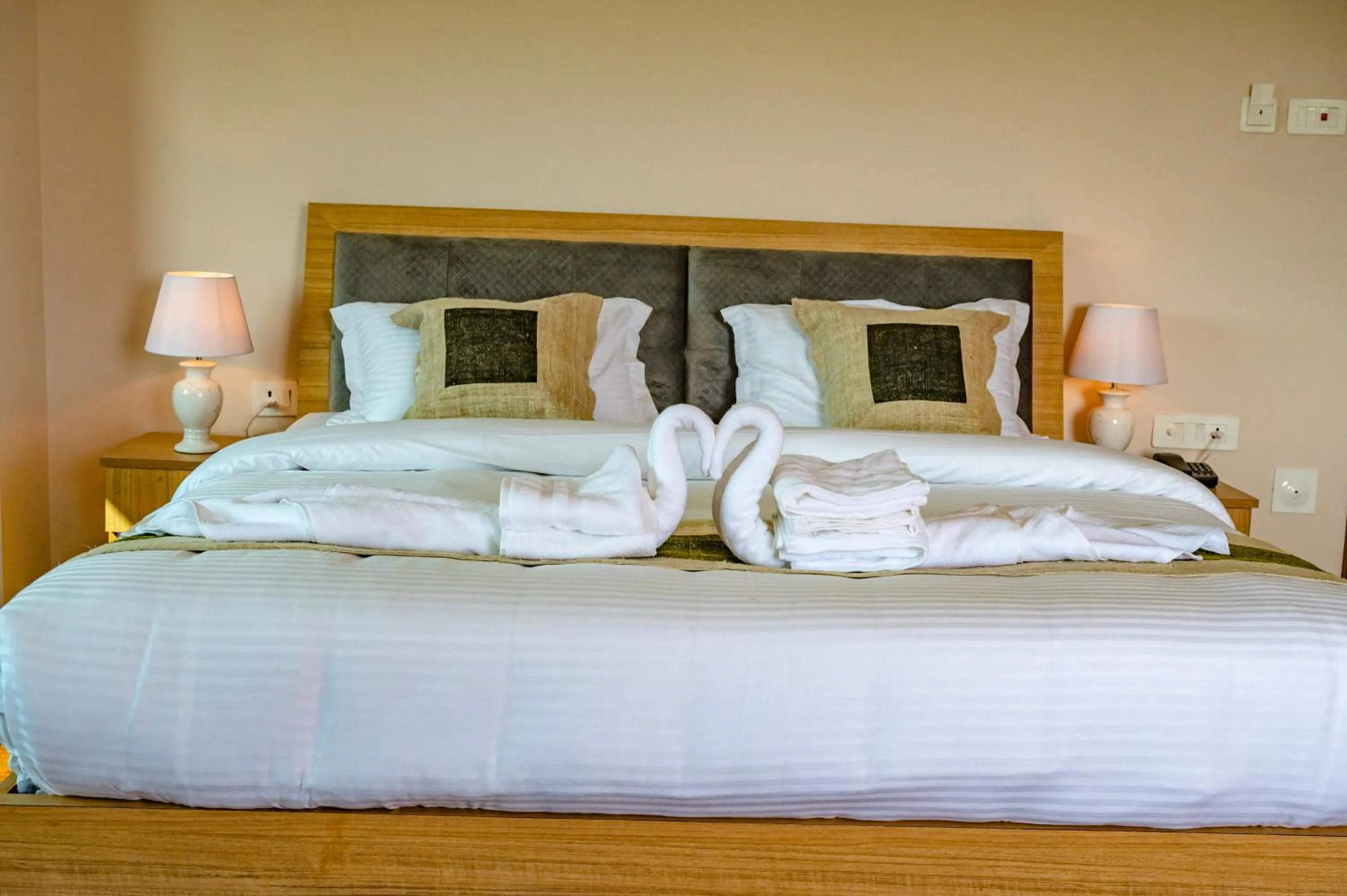 locker, Bed in Lumbini Five Elements Hotel