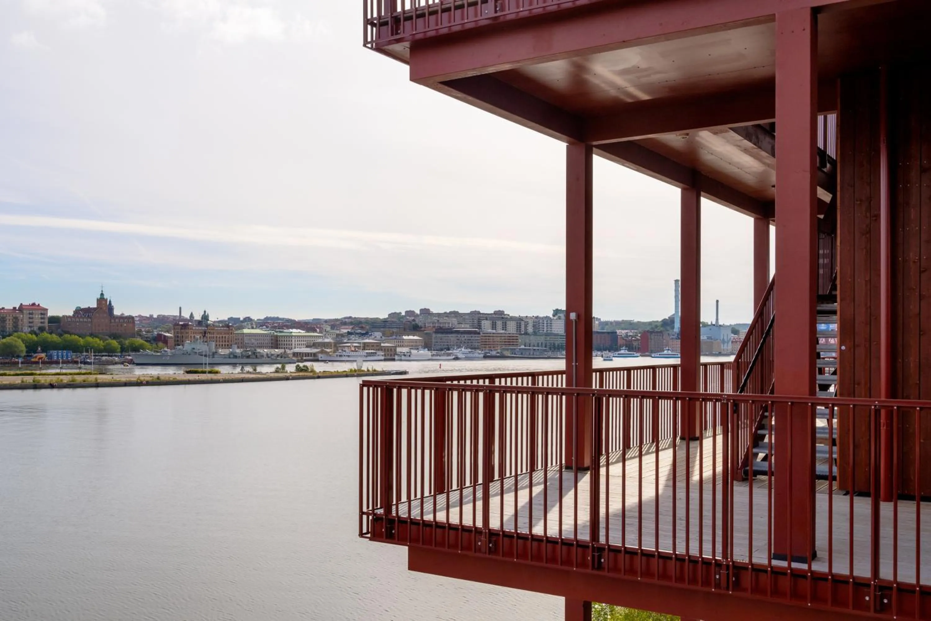 City view in Waterfront Cabins