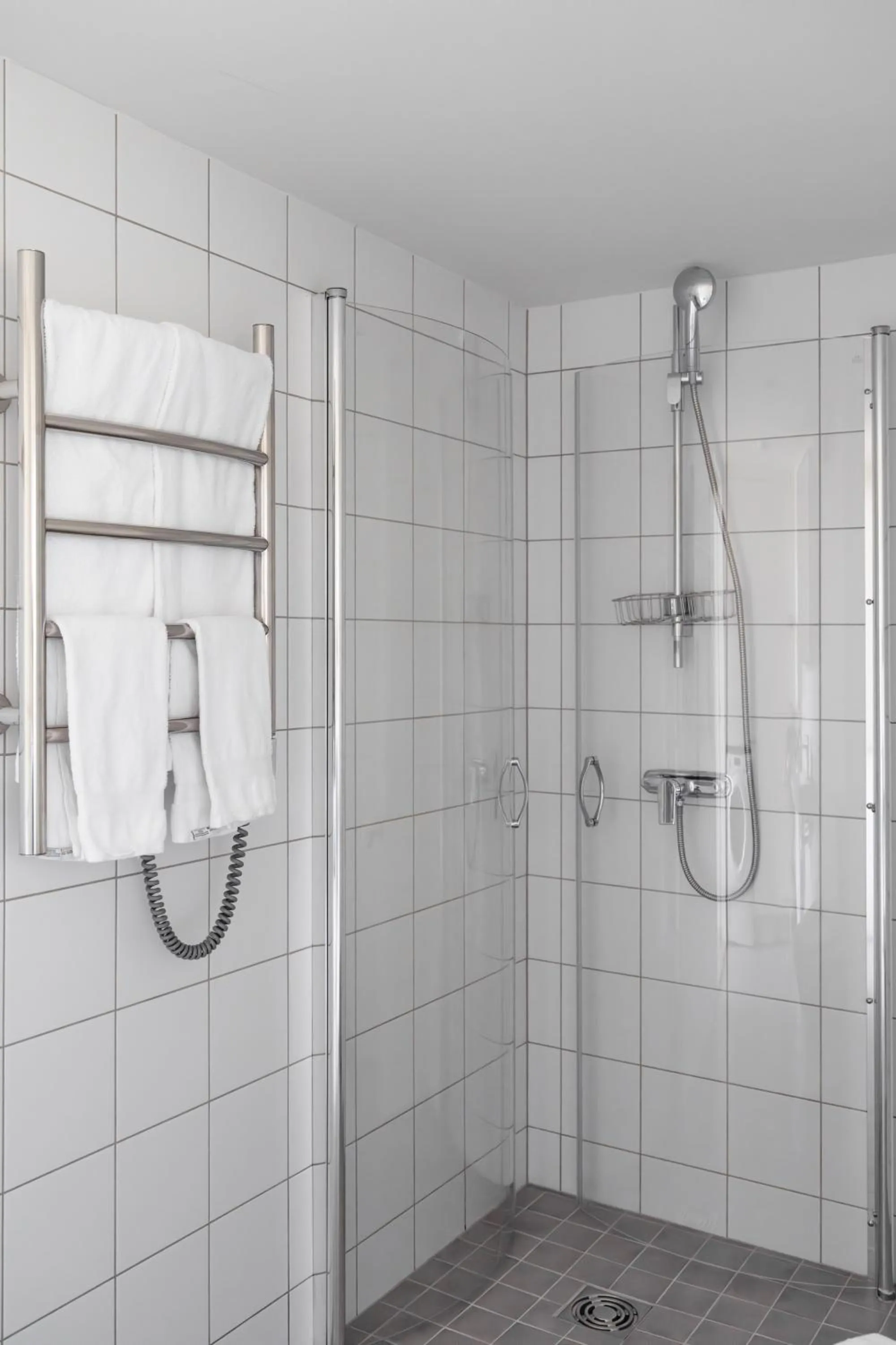 Shower in Waterfront Cabins