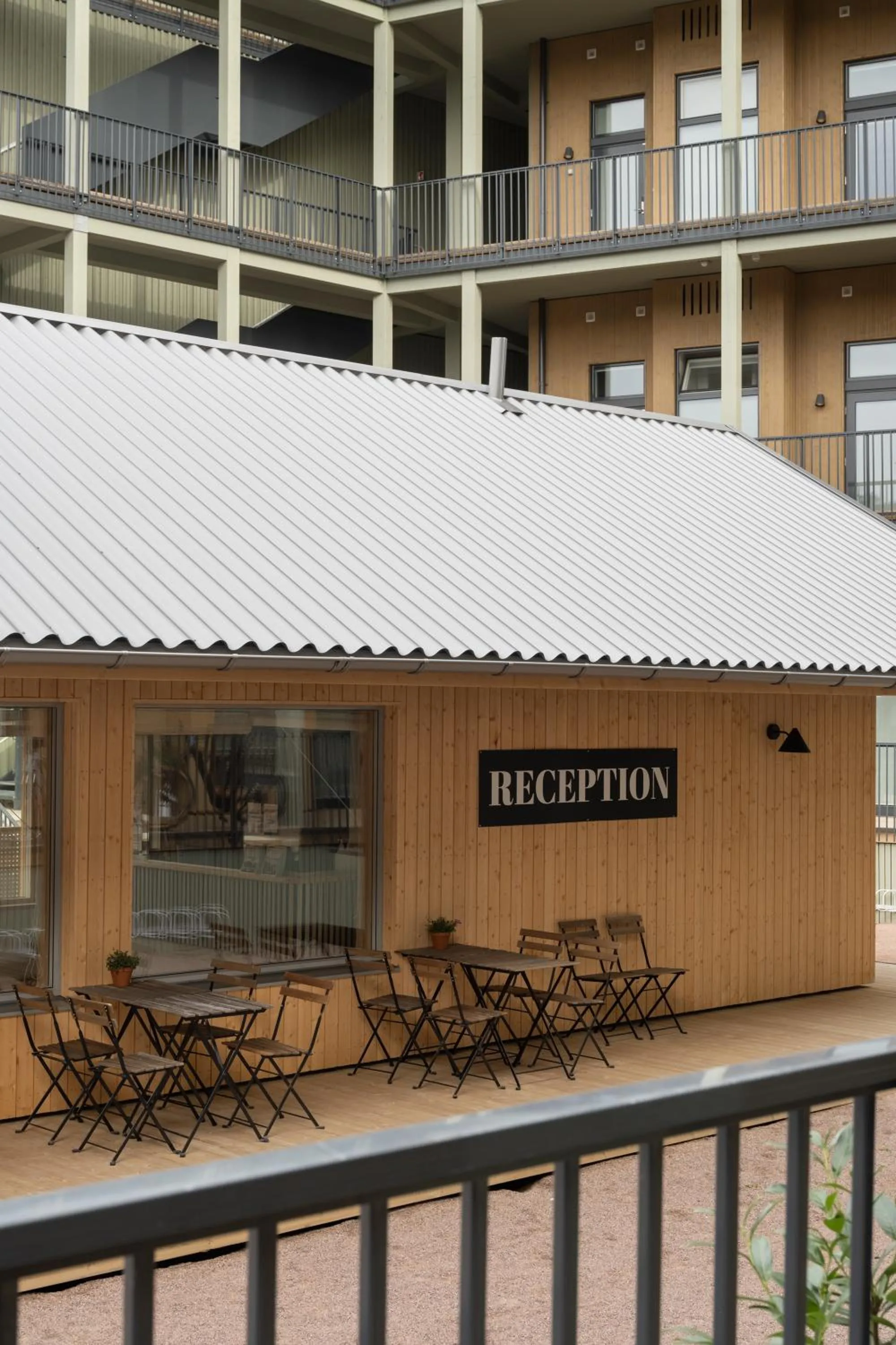 Lobby or reception in Waterfront Cabins