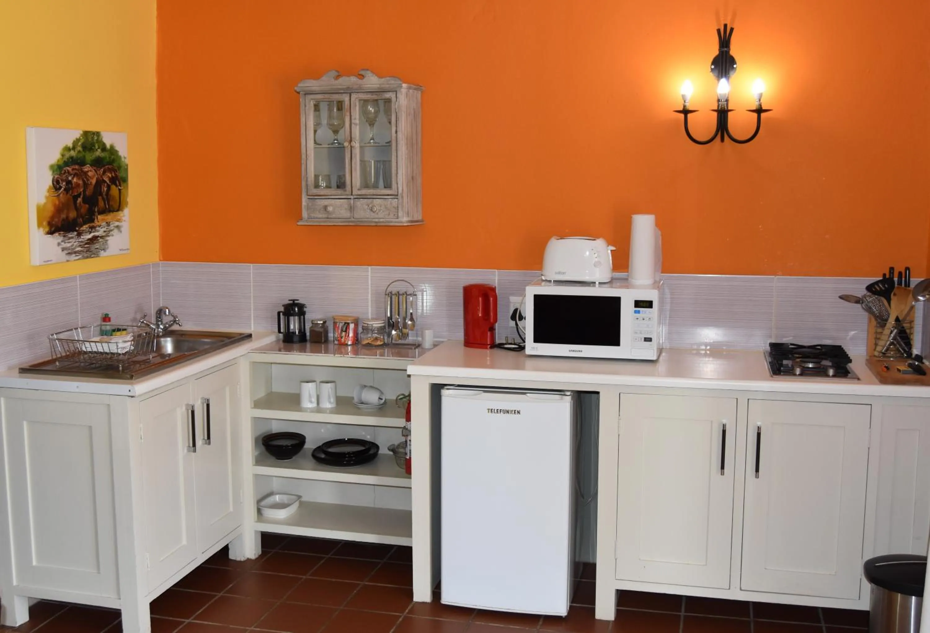 Kitchen or kitchenette in The Clarens Country House