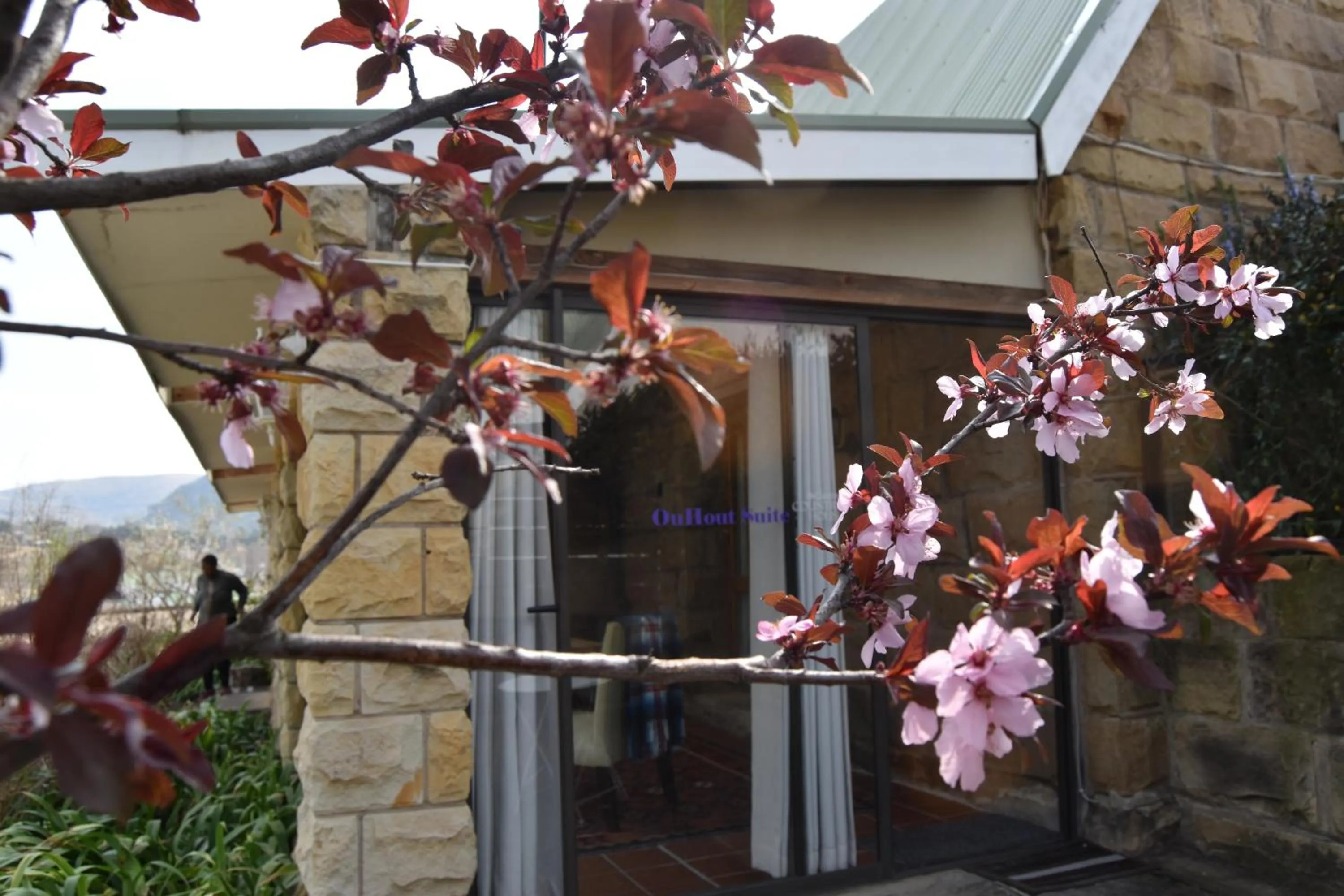 Facade/entrance in The Clarens Country House