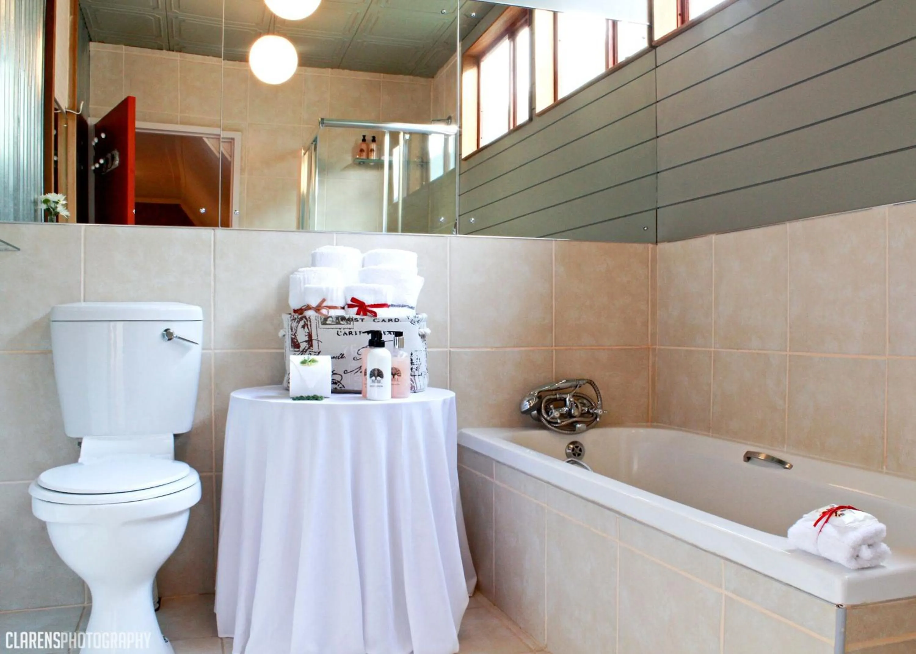 Shower in The Clarens Country House